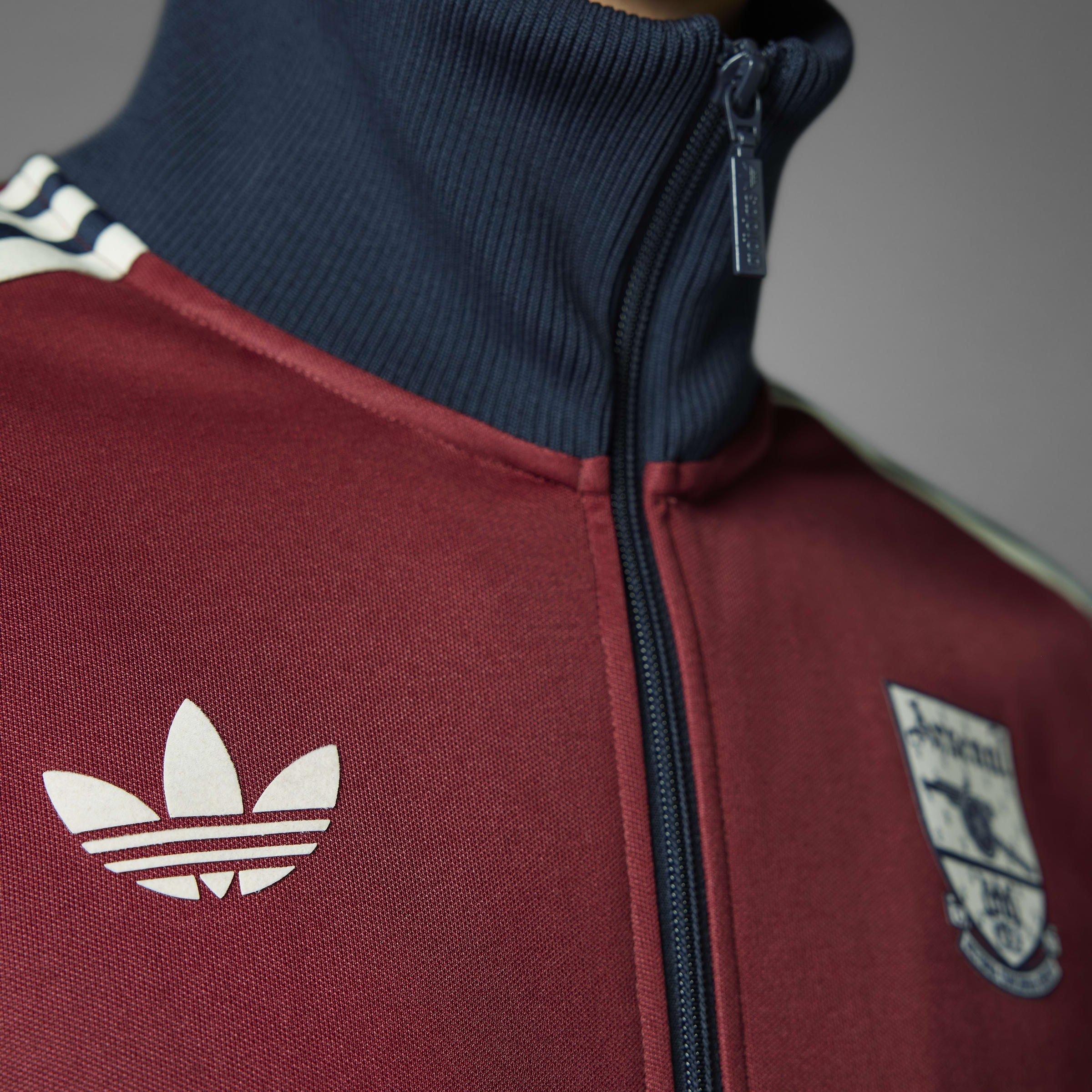 adidas Originals Arsenal Beckenbauer Track Top Adults Maglie della tuta con licenza Sports Direct