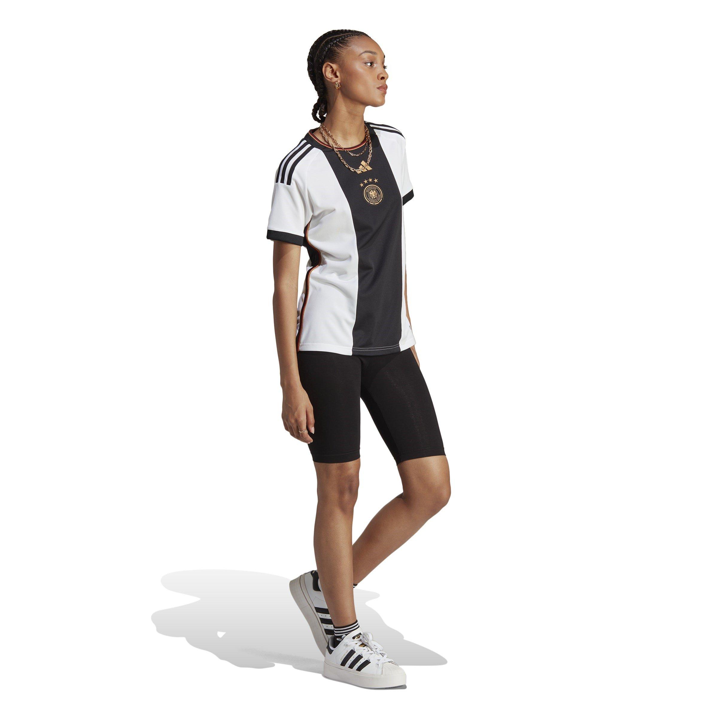 Wit - adidas - Germany Home Shirt 2022 Womens - 5