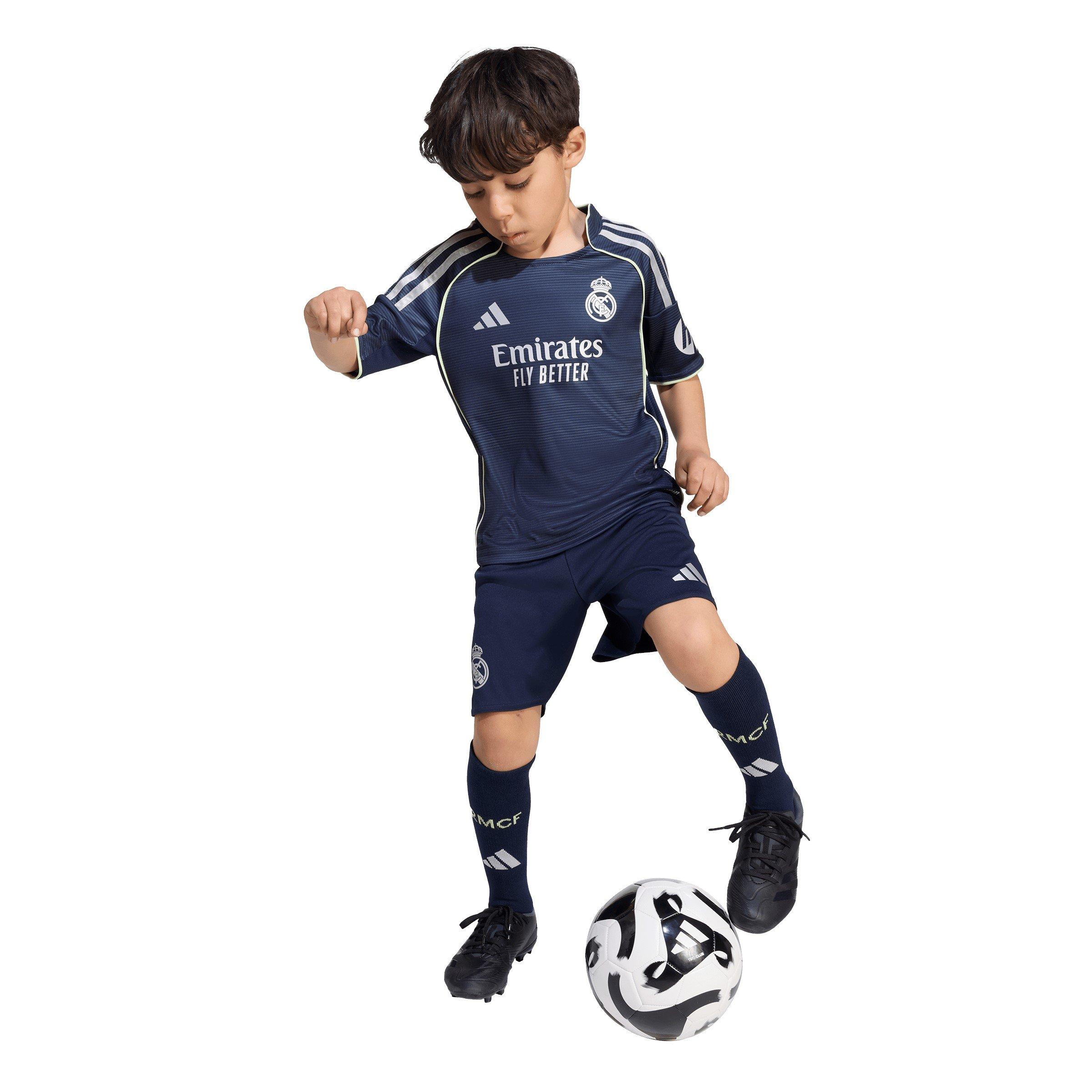 Sort - adidas - Real Madrid Away Mini Kit 2025 2026 Infants - 7