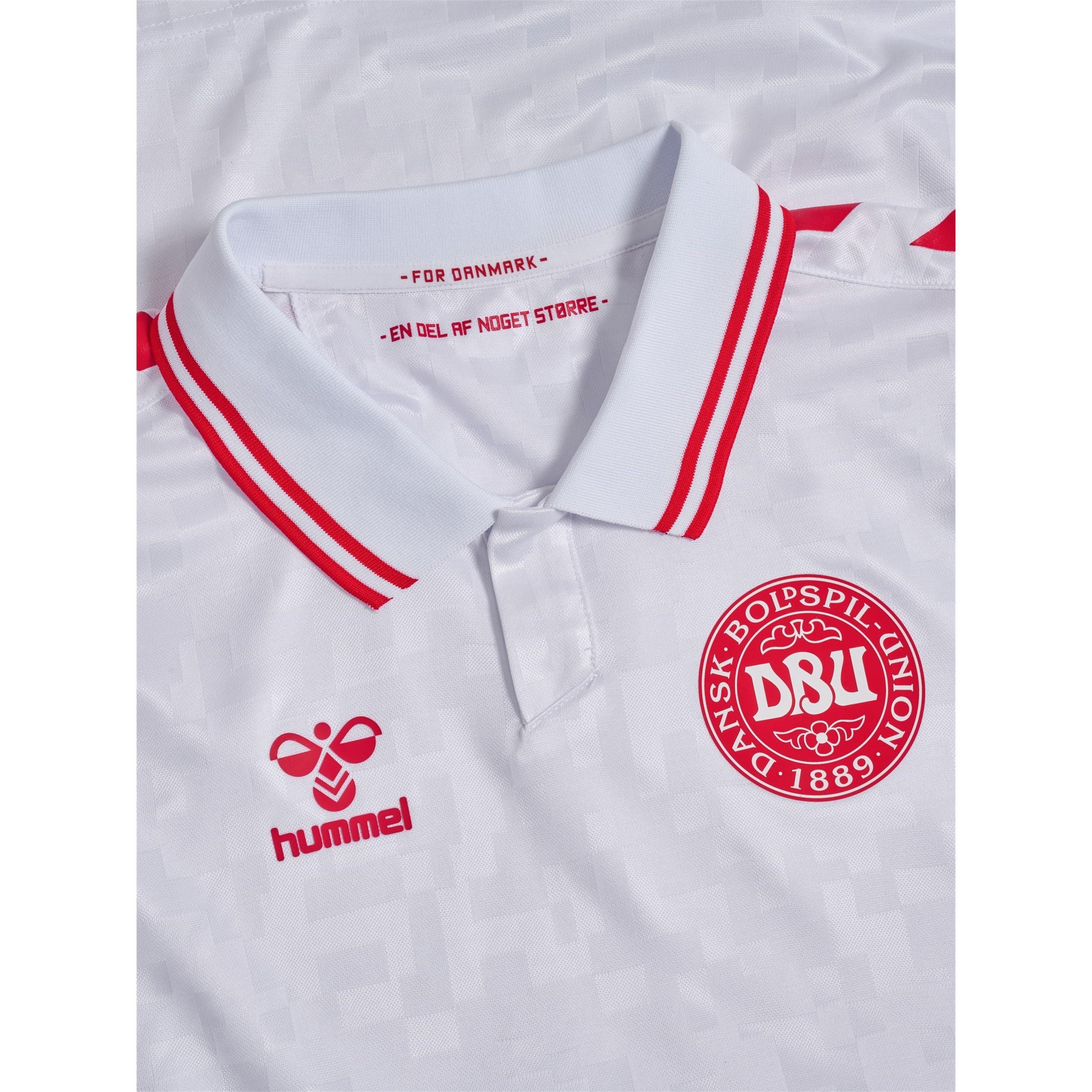 Wit - Hummel - Denmark Away International Replica Football Shirt - 4