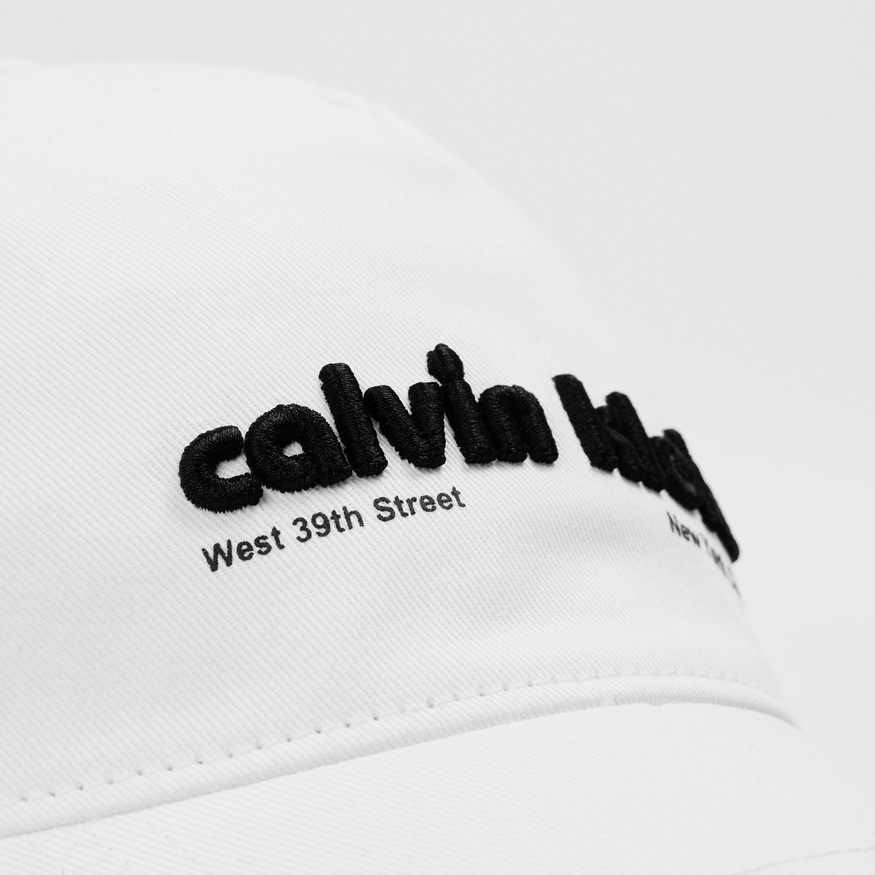 Brilliant White - Calvin Klein Jeans - Bauhaus Logo Baseball Cap - 4