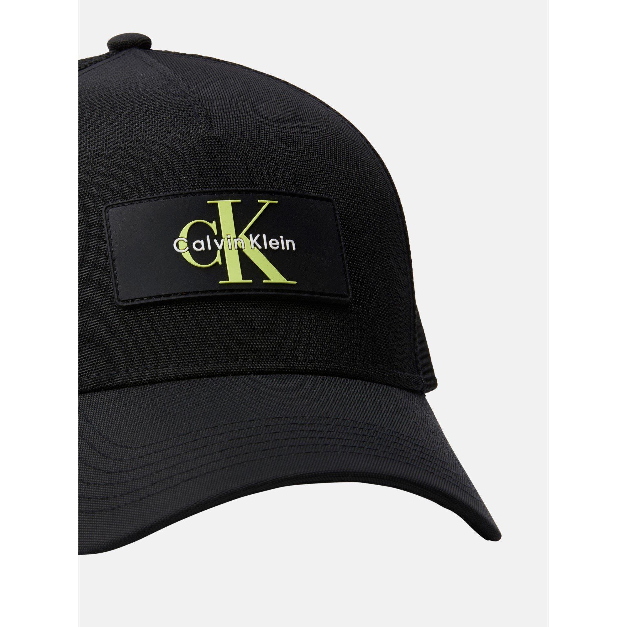 Black - Calvin Klein Jeans - Patch Logo Trucker Cap - 3