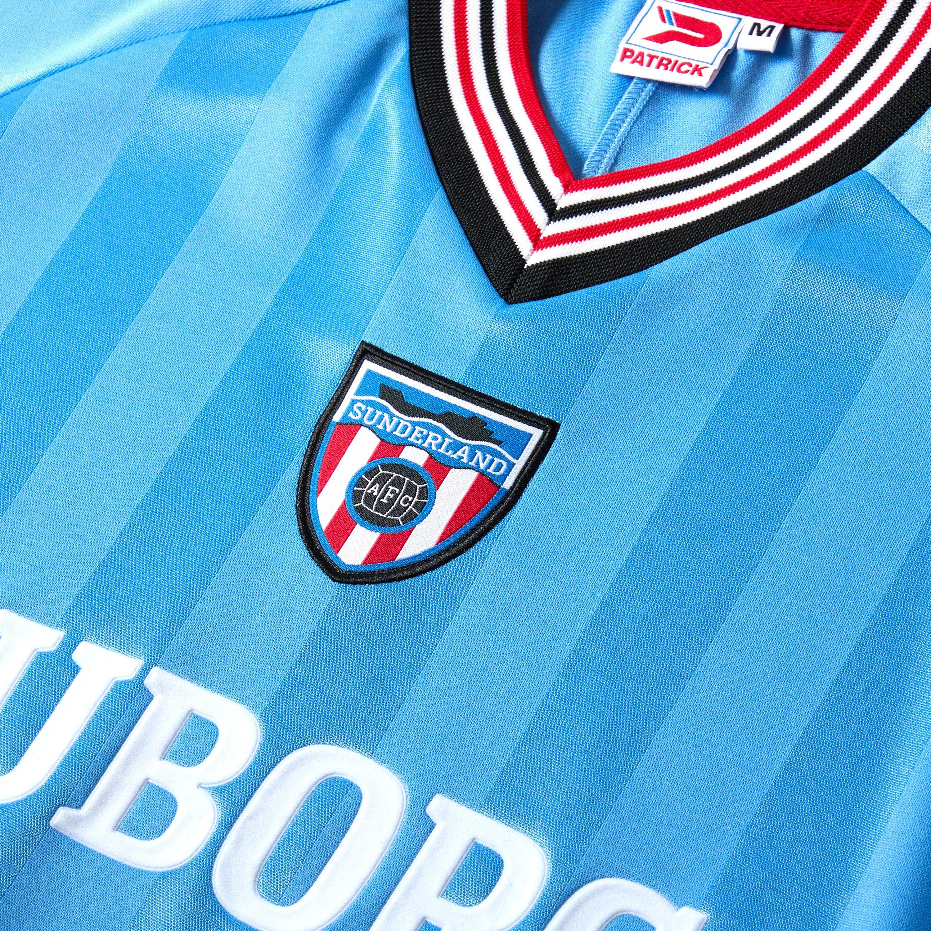 Blue - Patrick - Mens Sunderland AFC 1986 Retro away Football Shirts - 3