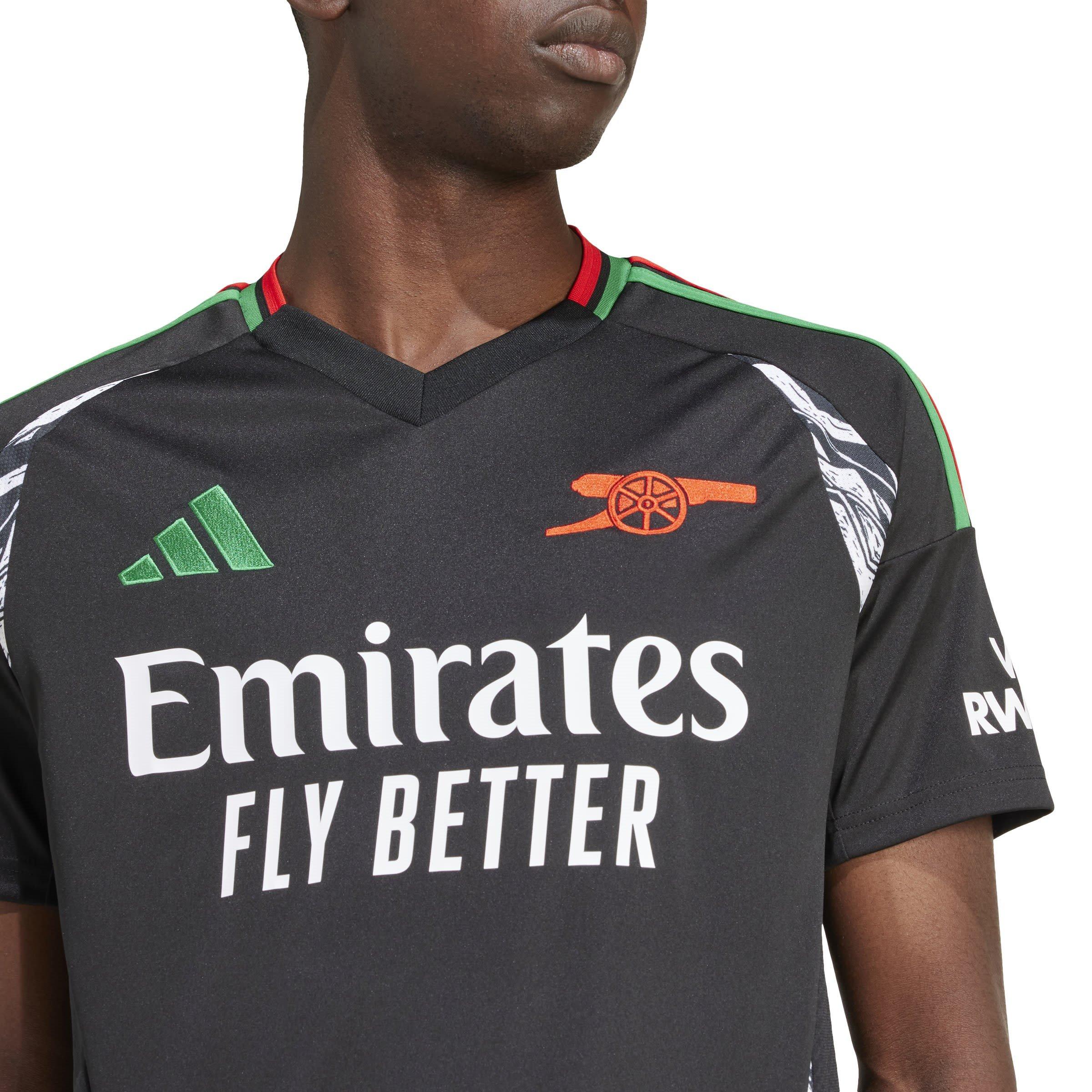 Black - adidas - adidas Arsenal Away Shirt 25/26 Adults - 6