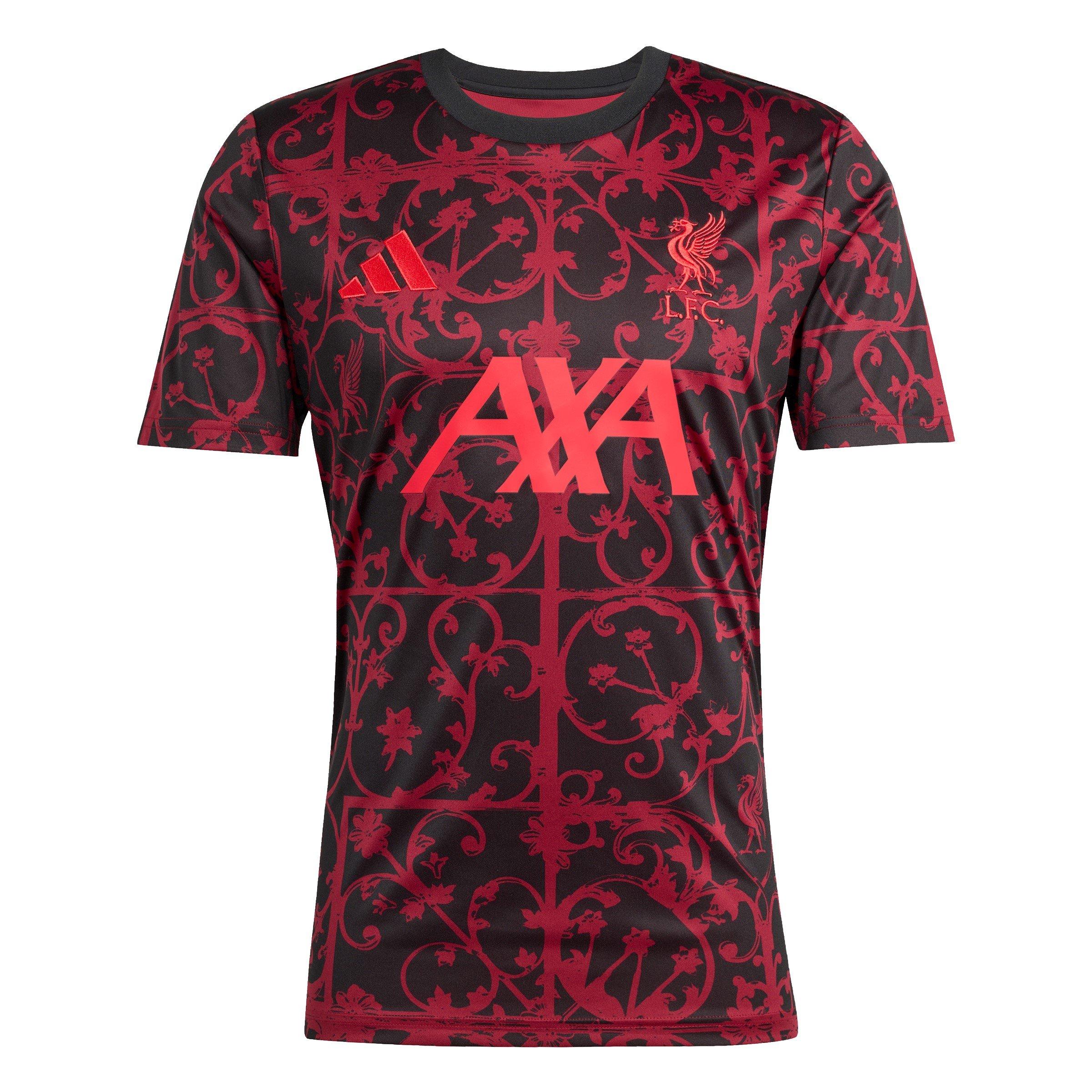 Adidas Men's Liverpool Pre Match Shirt 2025 2026 Adults - Black - 2XL
