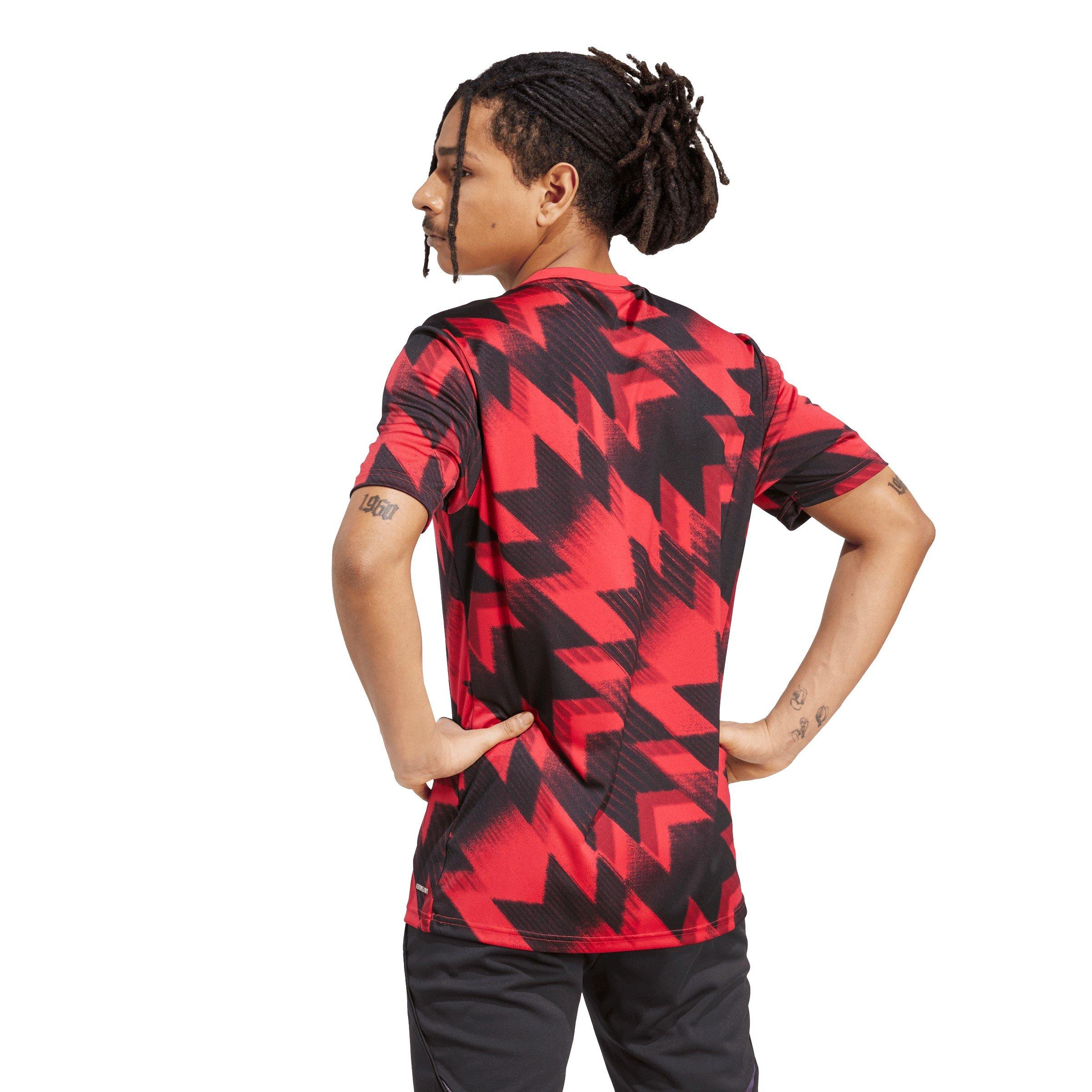 Red - adidas - Manchester United Pre Match Shirt 2025 2026 Adults - 4