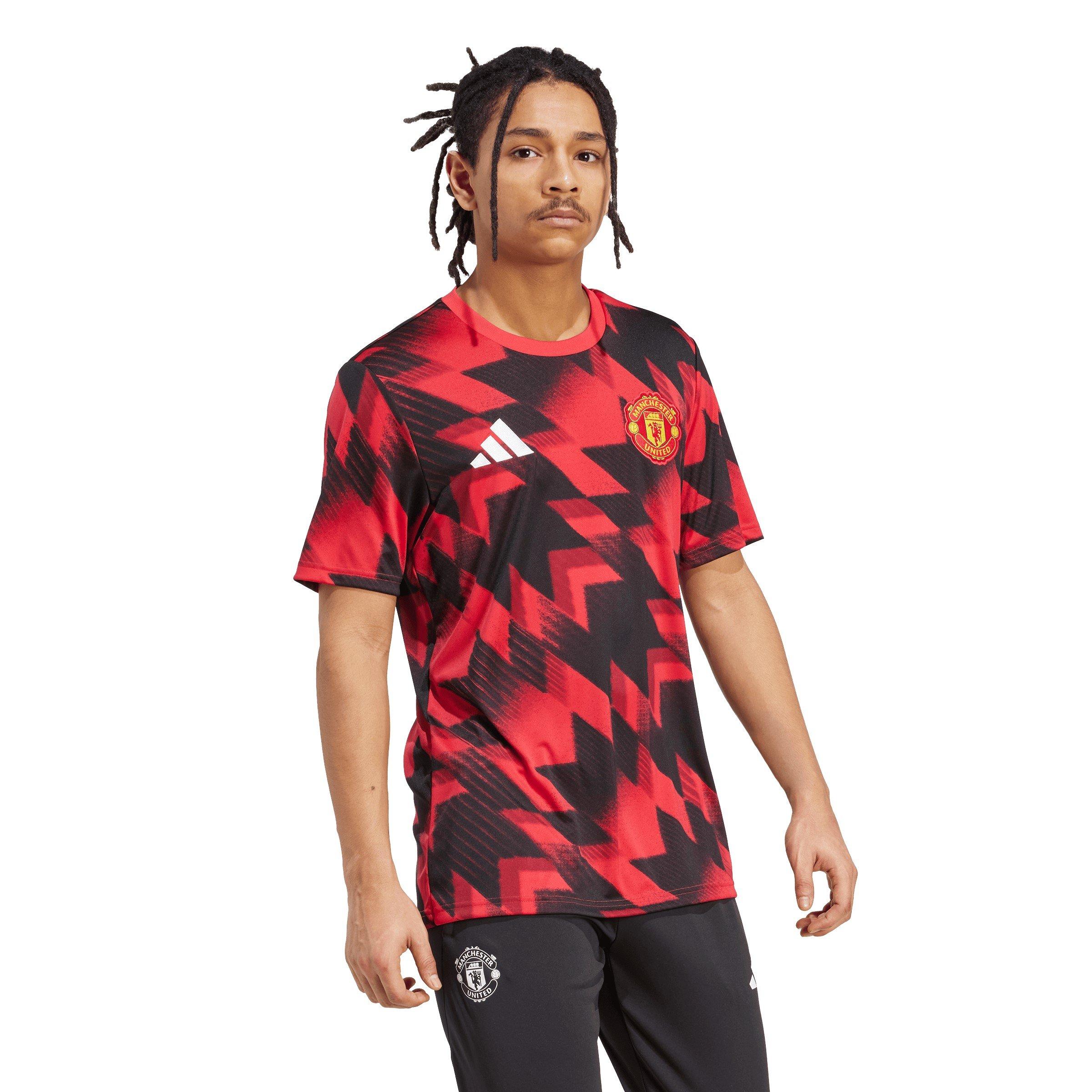 Red - adidas - Manchester United Pre Match Shirt 2025 2026 Adults - 5
