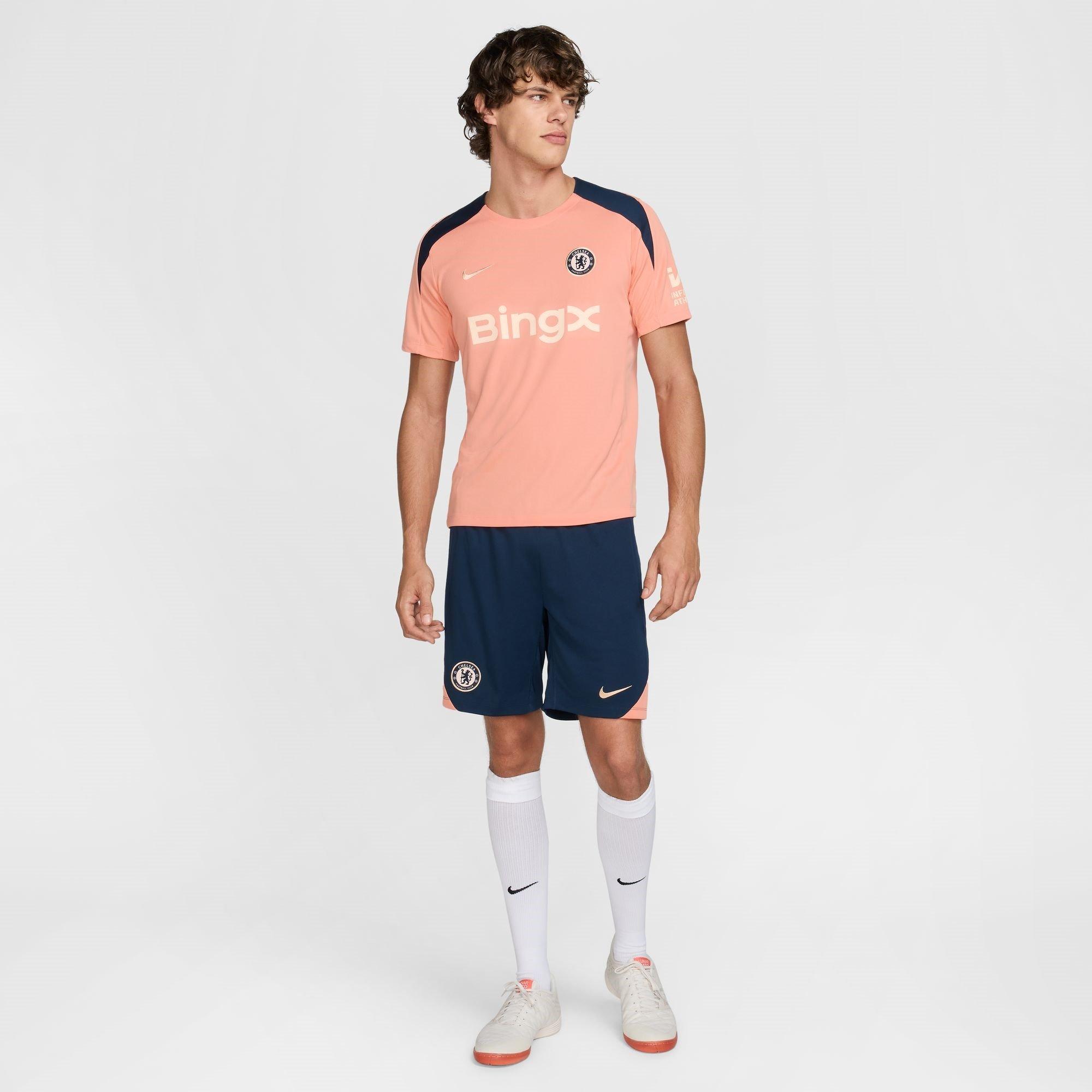 Apricot/Guava - Nike - Chelsea Strike Shirt 2024 2025 Adults - 8