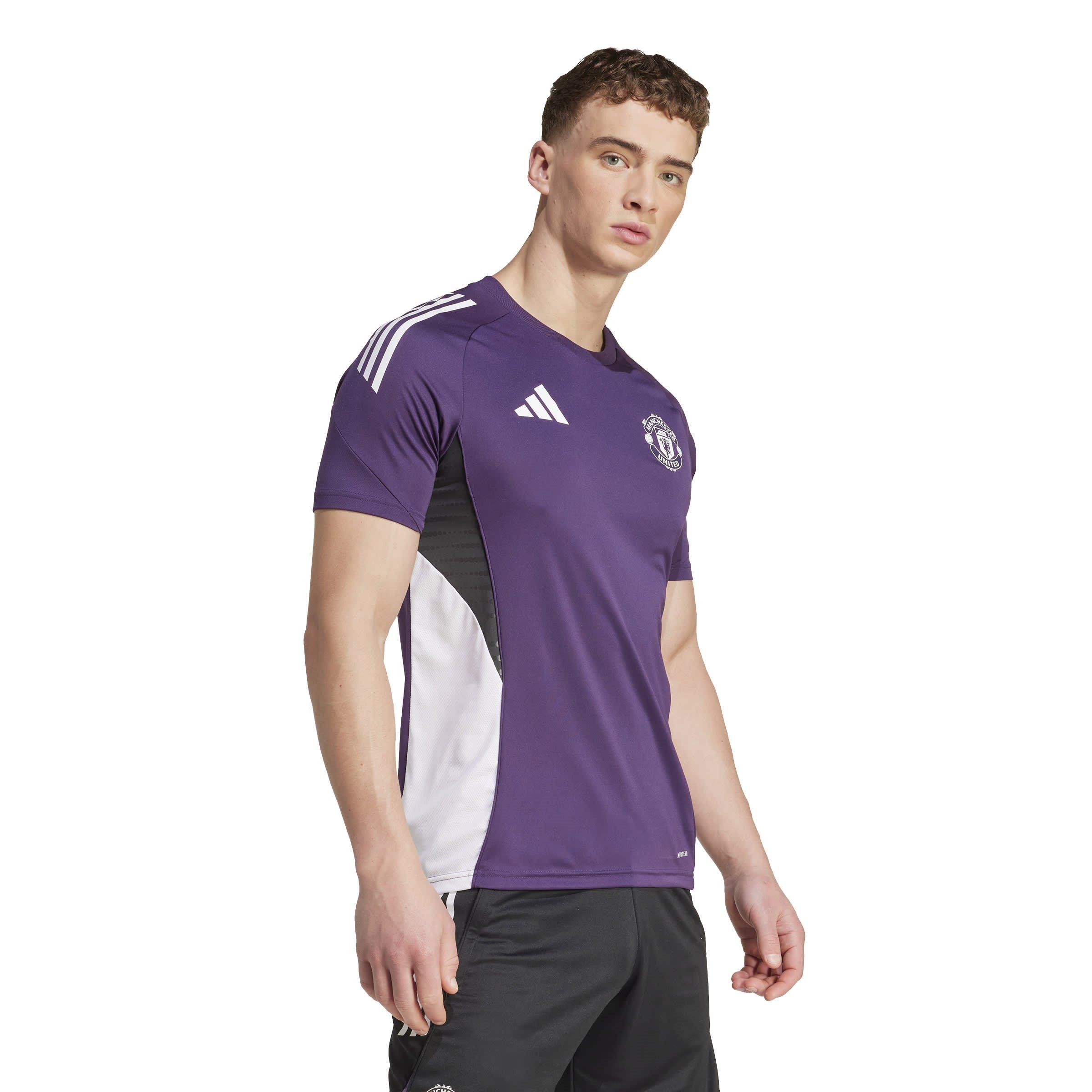 adidas Tiro 25 Competition Jersey Manchester United Aurora Plum White Black — foto 4