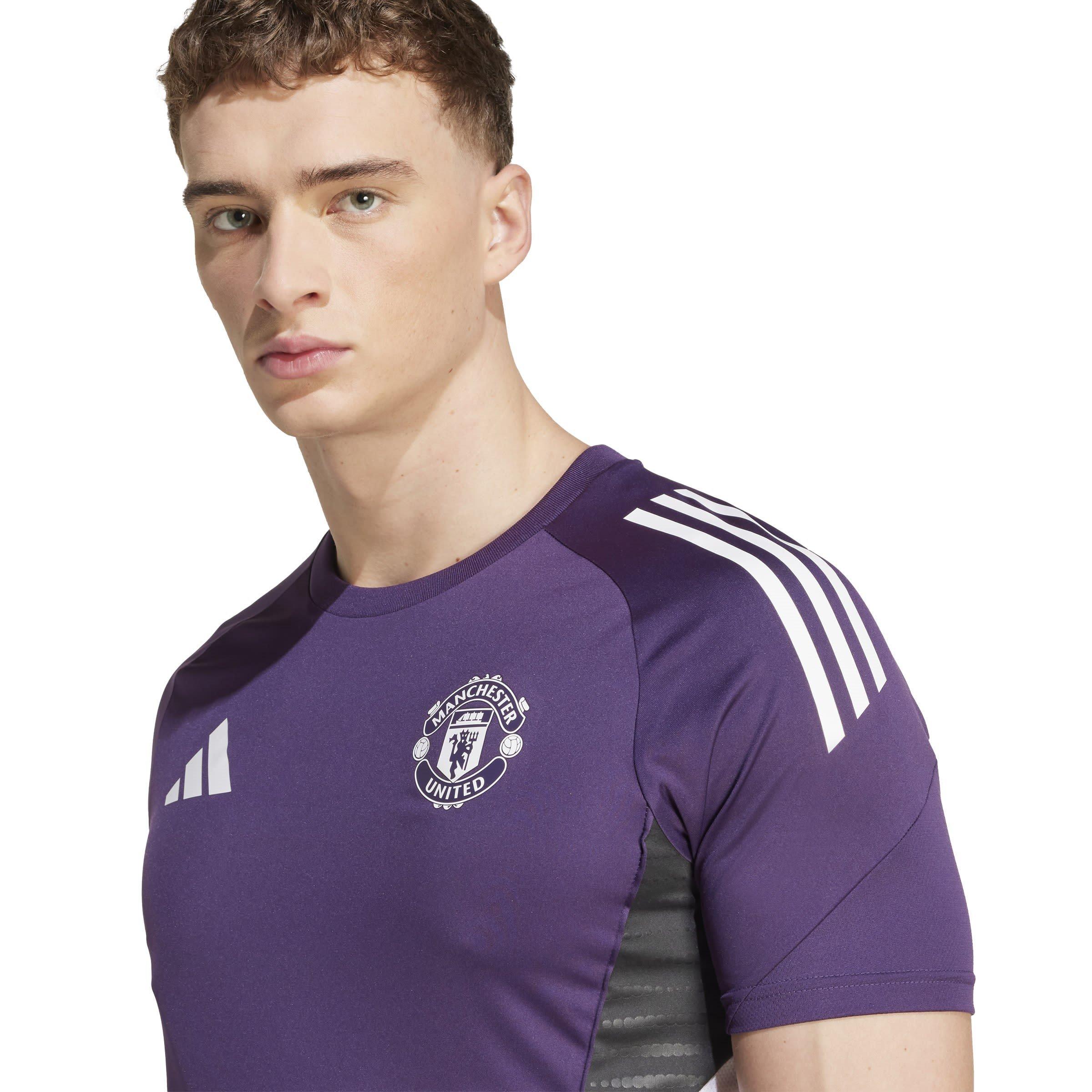 adidas Tiro 25 Competition Jersey Manchester United Aurora Plum White Black — foto 6