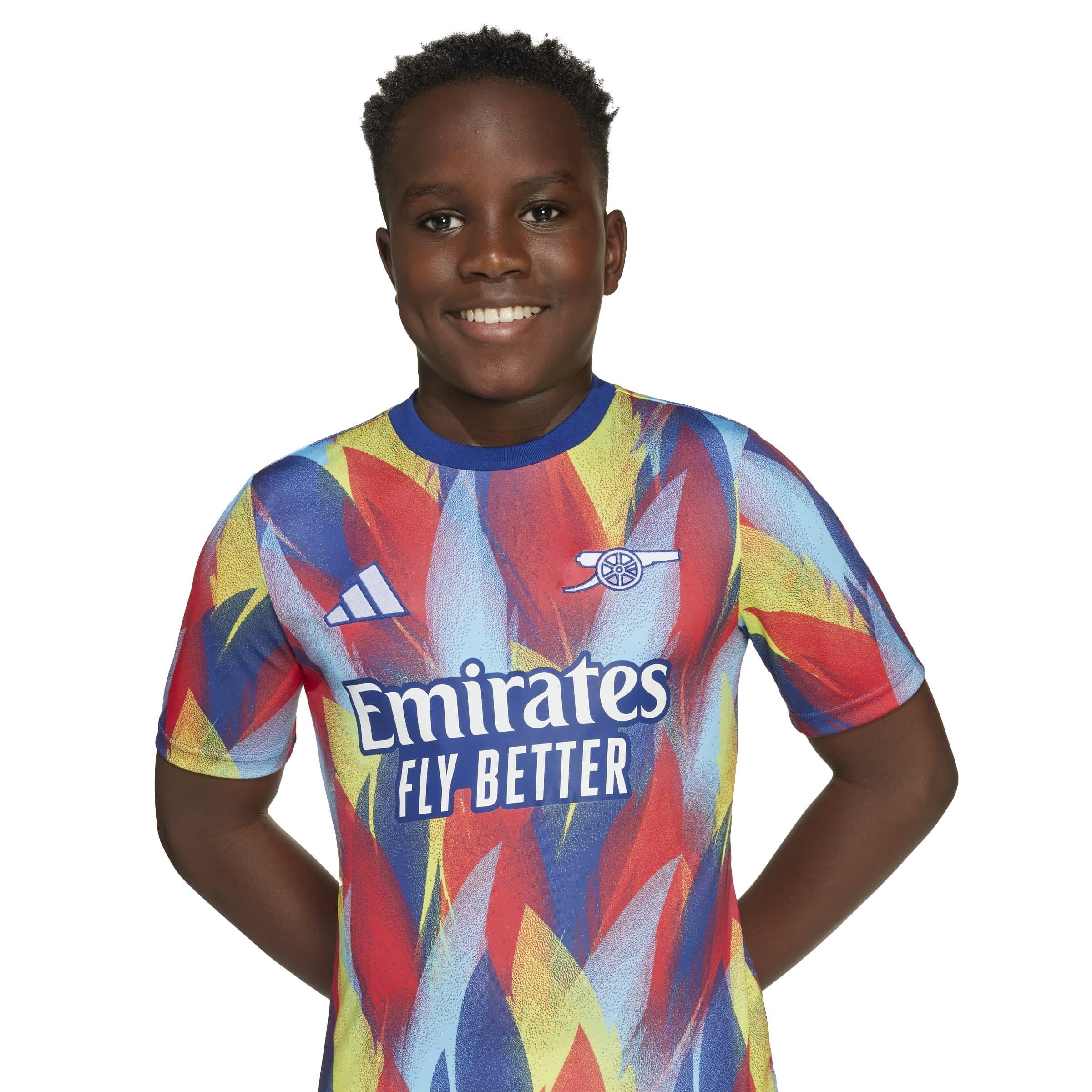 Blue - adidas - Arsenal Pre-Match Shirt 2025 2026 Juniors - 8