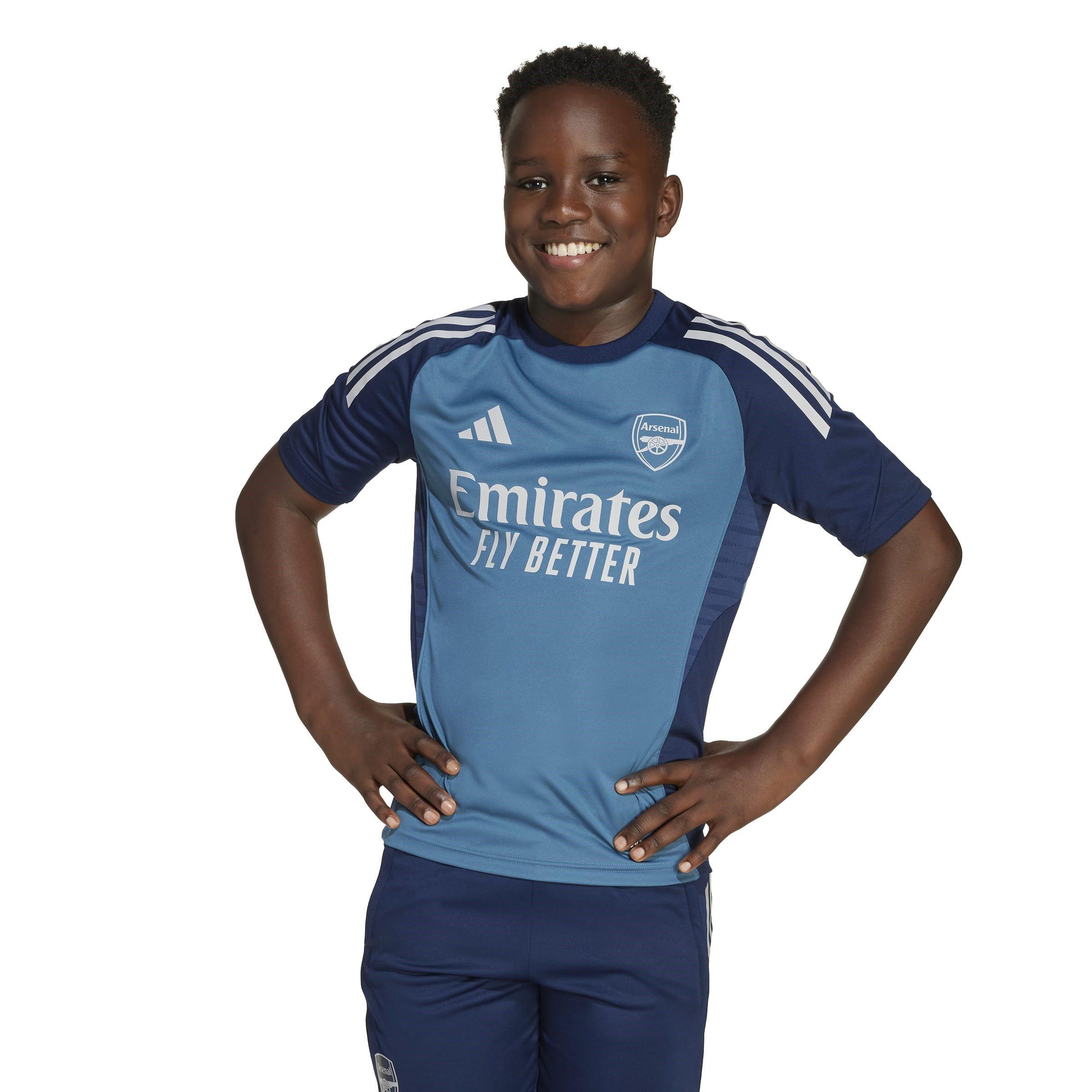 Azul - adidas - Arsenal Training Top 2025 2026 Juniors - 5