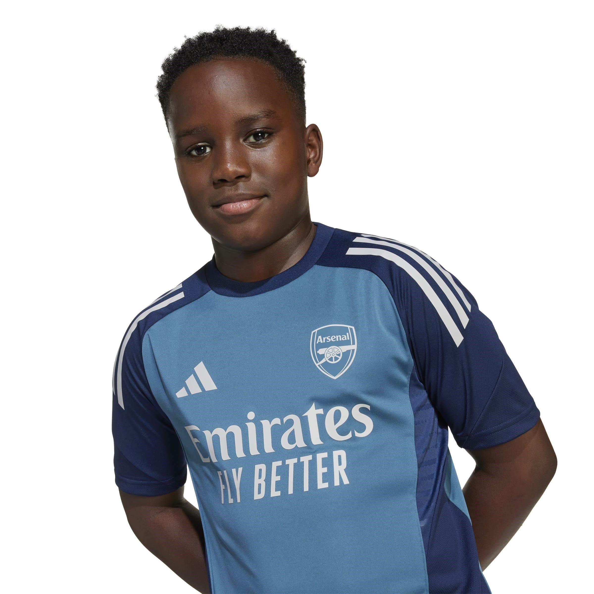 Azul - adidas - Arsenal Training Top 2025 2026 Juniors - 9
