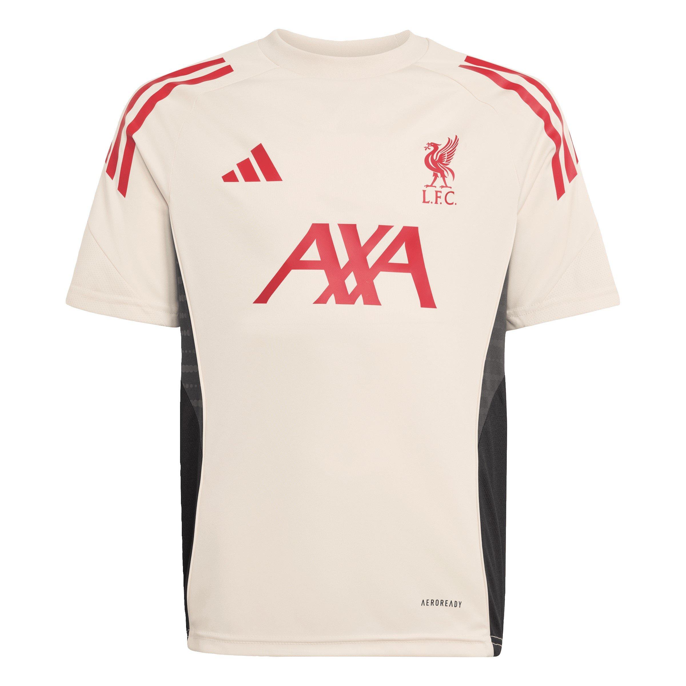 Adidas  White Liverpool Training Shirt 2025 2026 Juniors - 11-12 Years