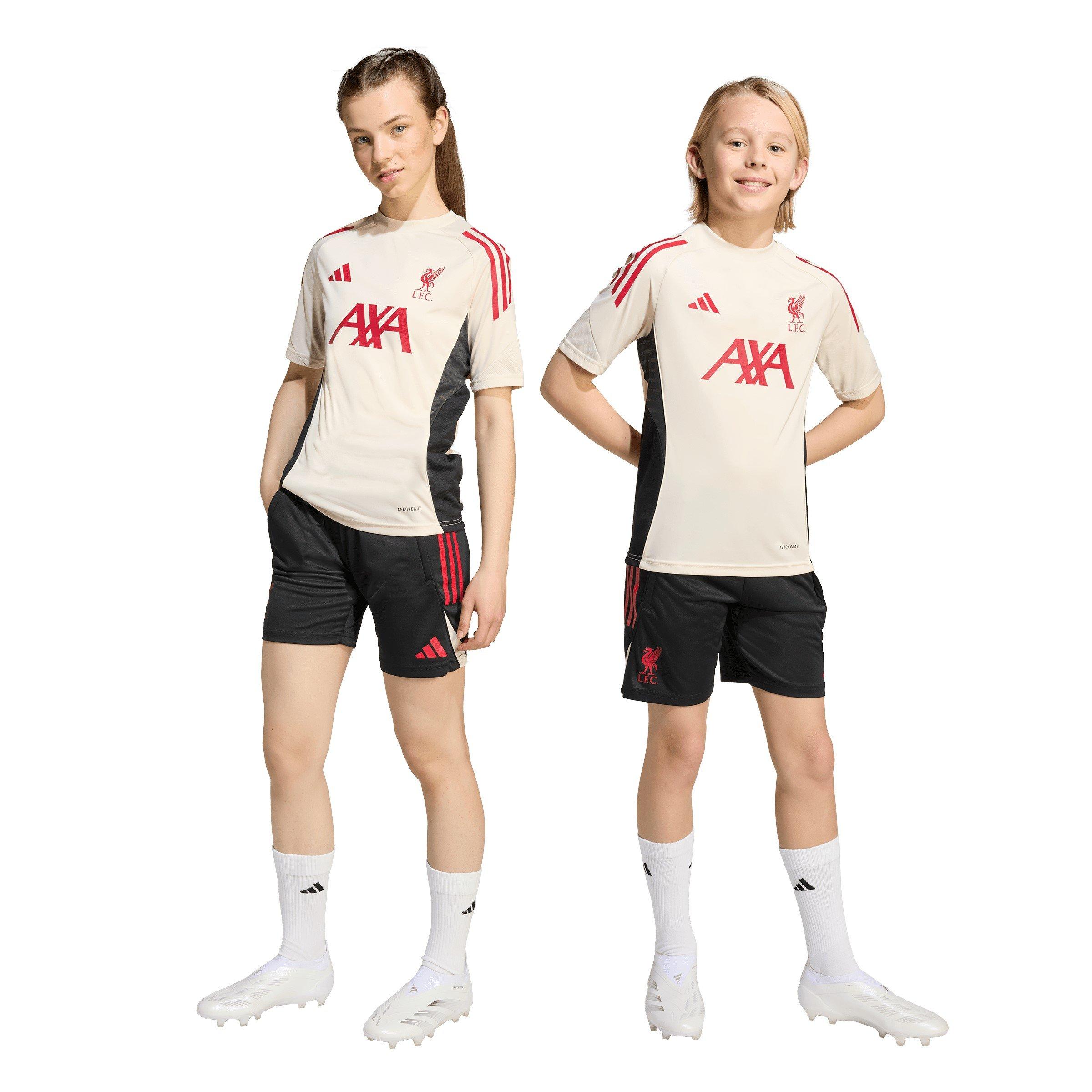 Wit - adidas - Liverpool Training Shirt 2025 2026 Juniors - 3