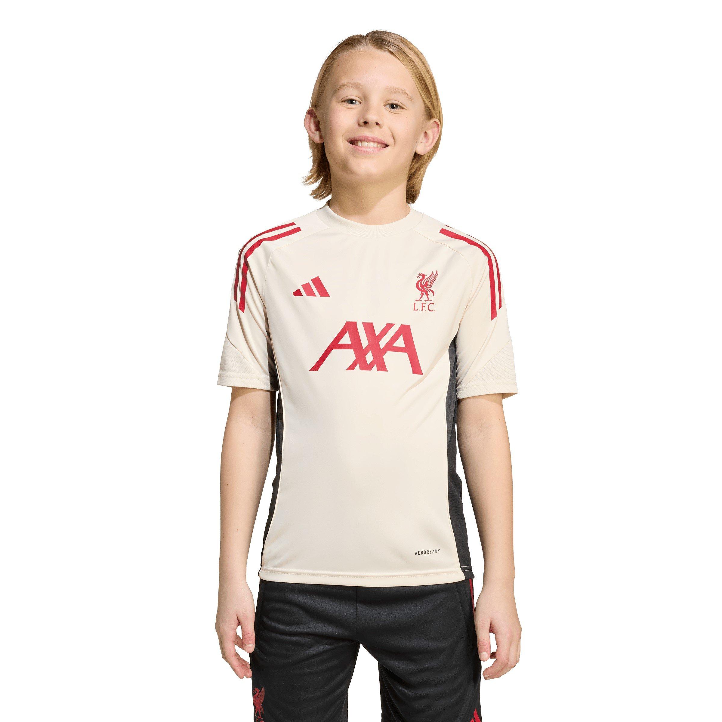 Wit - adidas - Liverpool Training Shirt 2025 2026 Juniors - 5