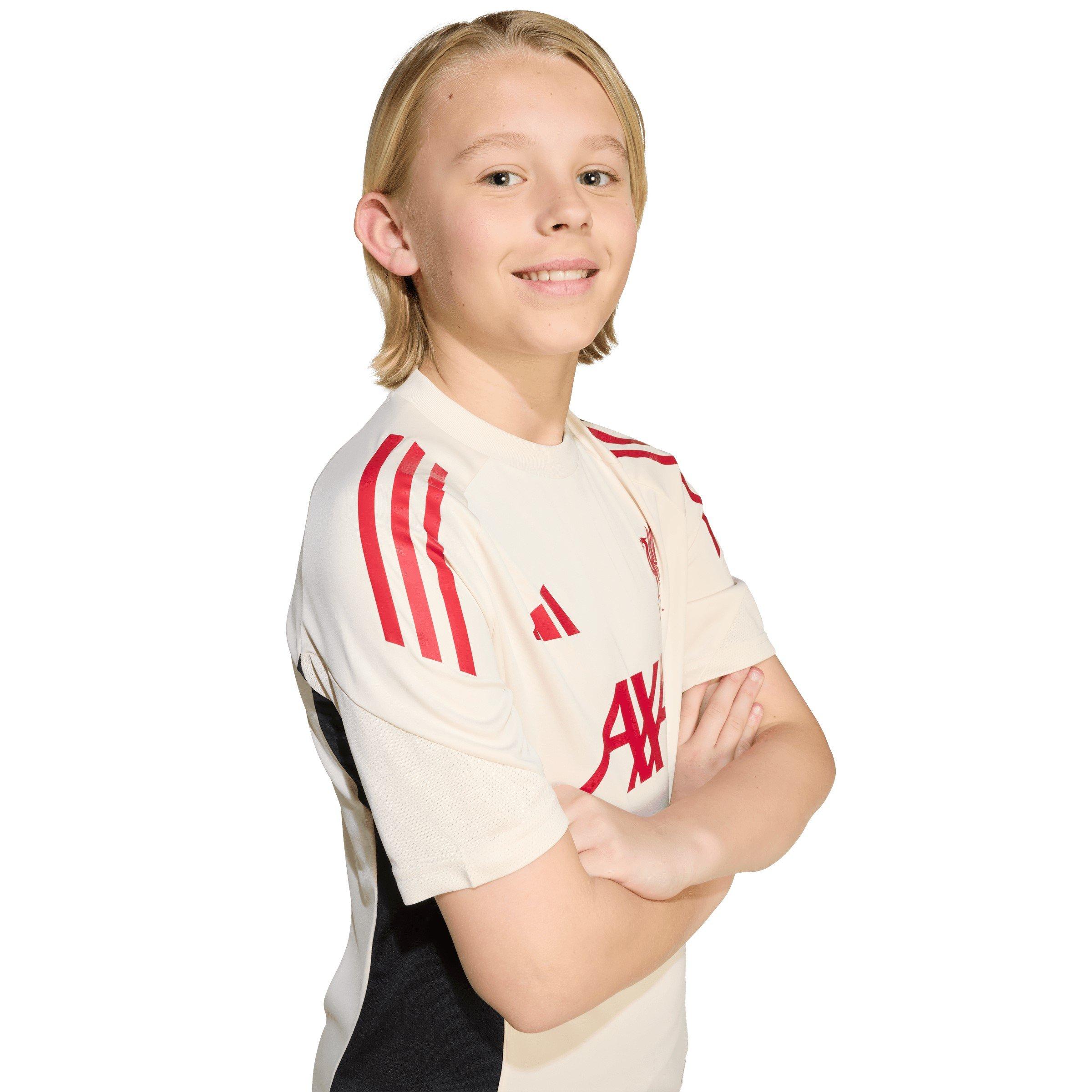 Wit - adidas - Liverpool Training Shirt 2025 2026 Juniors - 8
