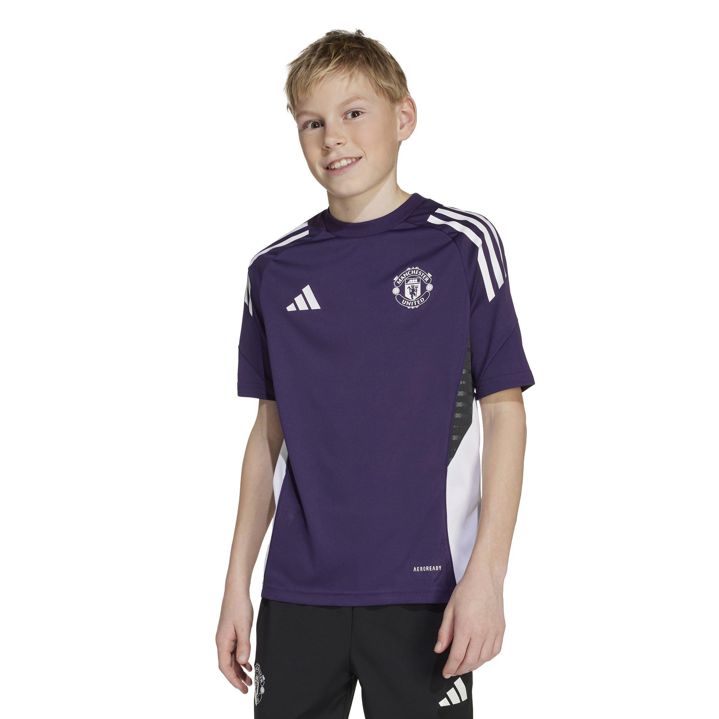 Purple - adidas - Manchester United Training Top 2025 2026 Juniors - 5