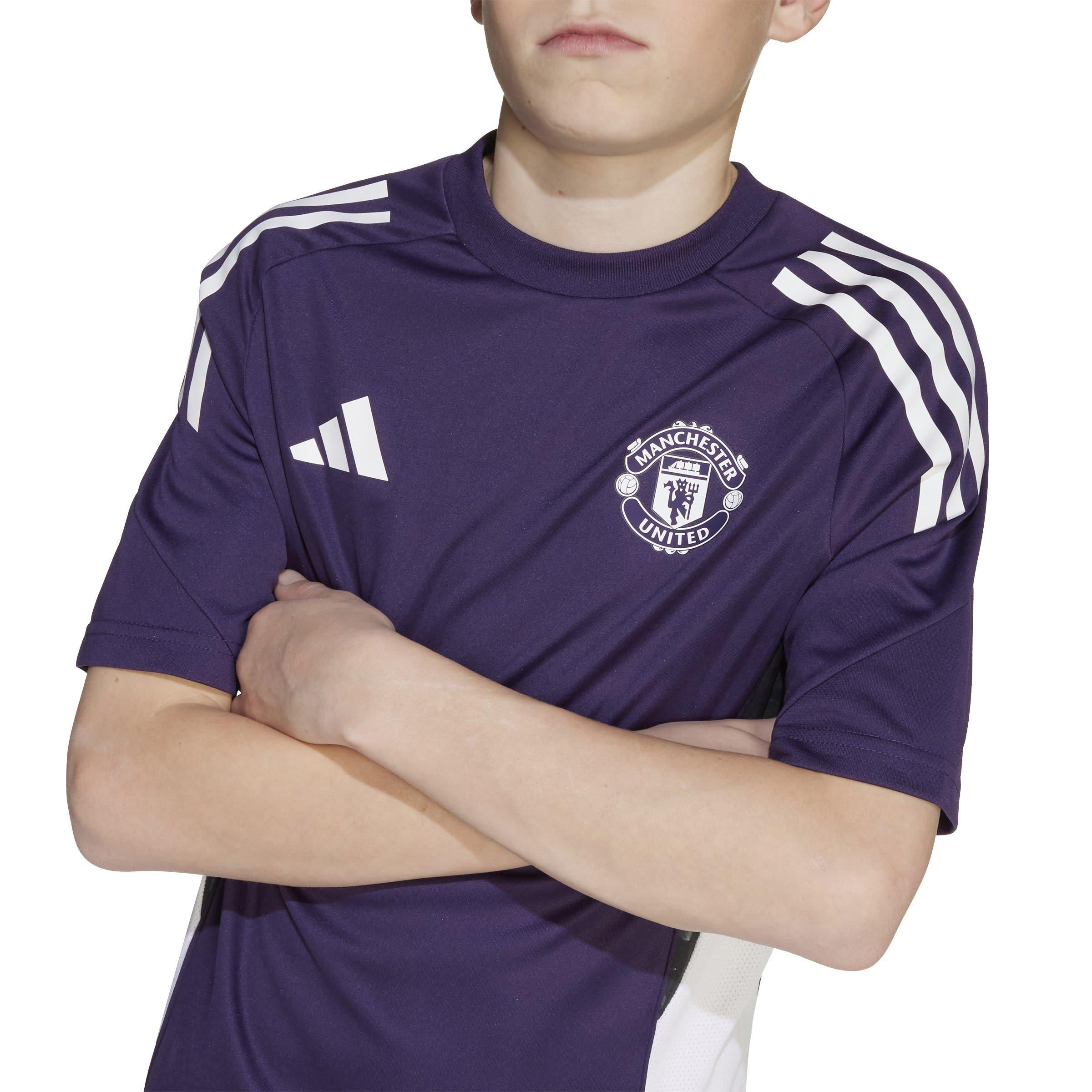 Purple - adidas - Manchester United Training Top 2025 2026 Juniors - 9