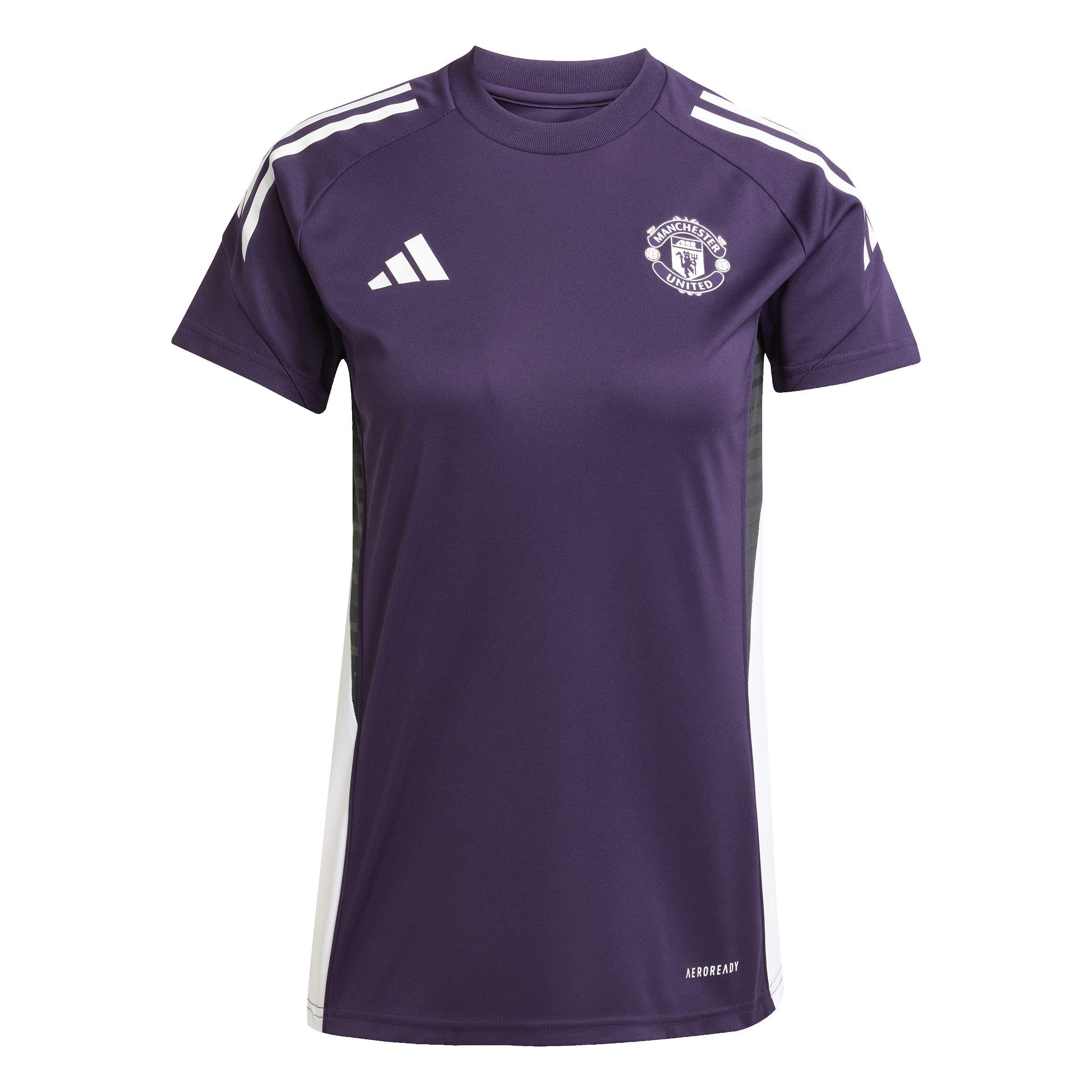 Adidas Women's Manchester United Training Top 2025 2026 - Purple - 14 (L)
