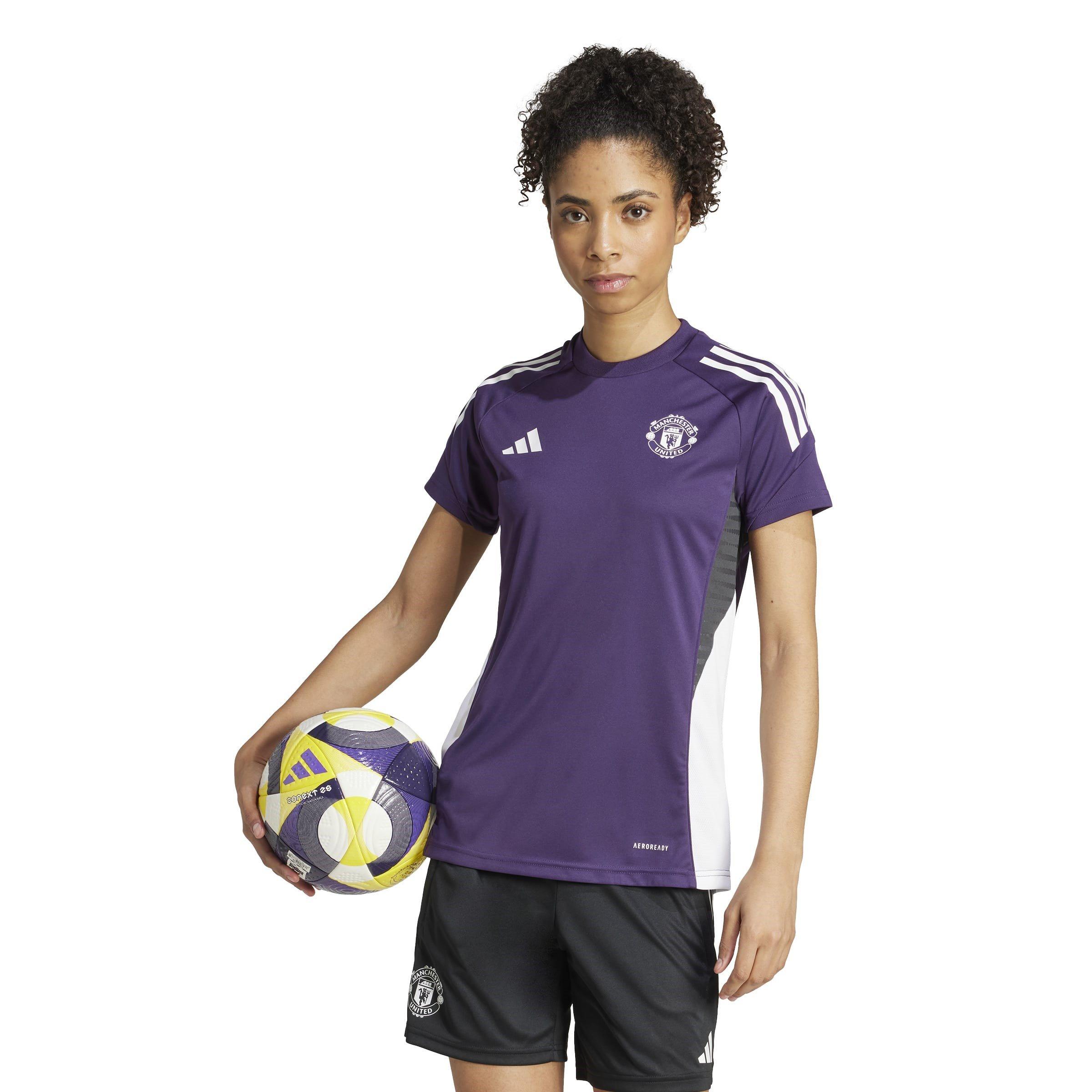 Purple - adidas - Manchester United Training Top 2025 2026 Womens - 3