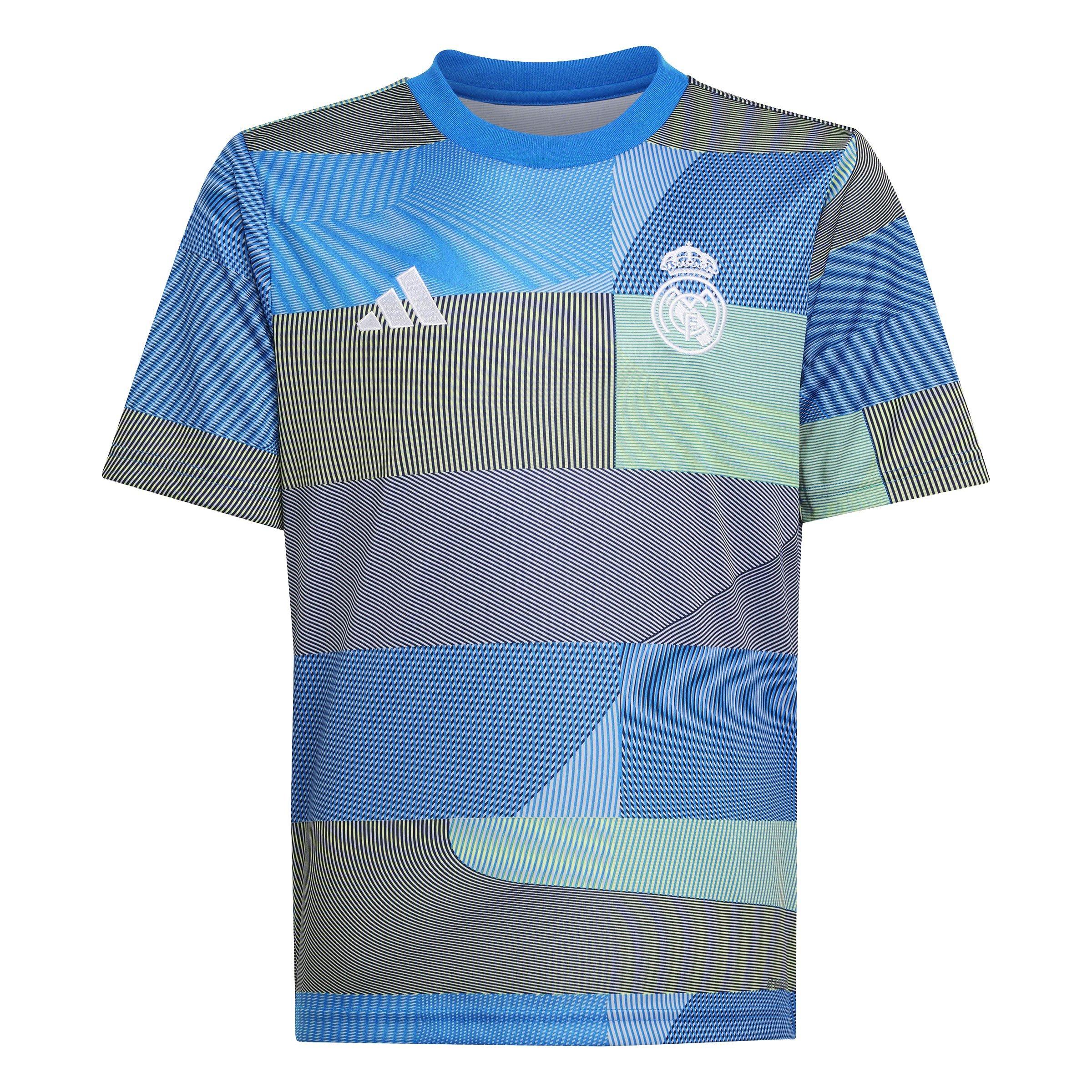 Azul - adidas - Real Madrid Pre Match Shirt 2025 2026 Juniors - 1