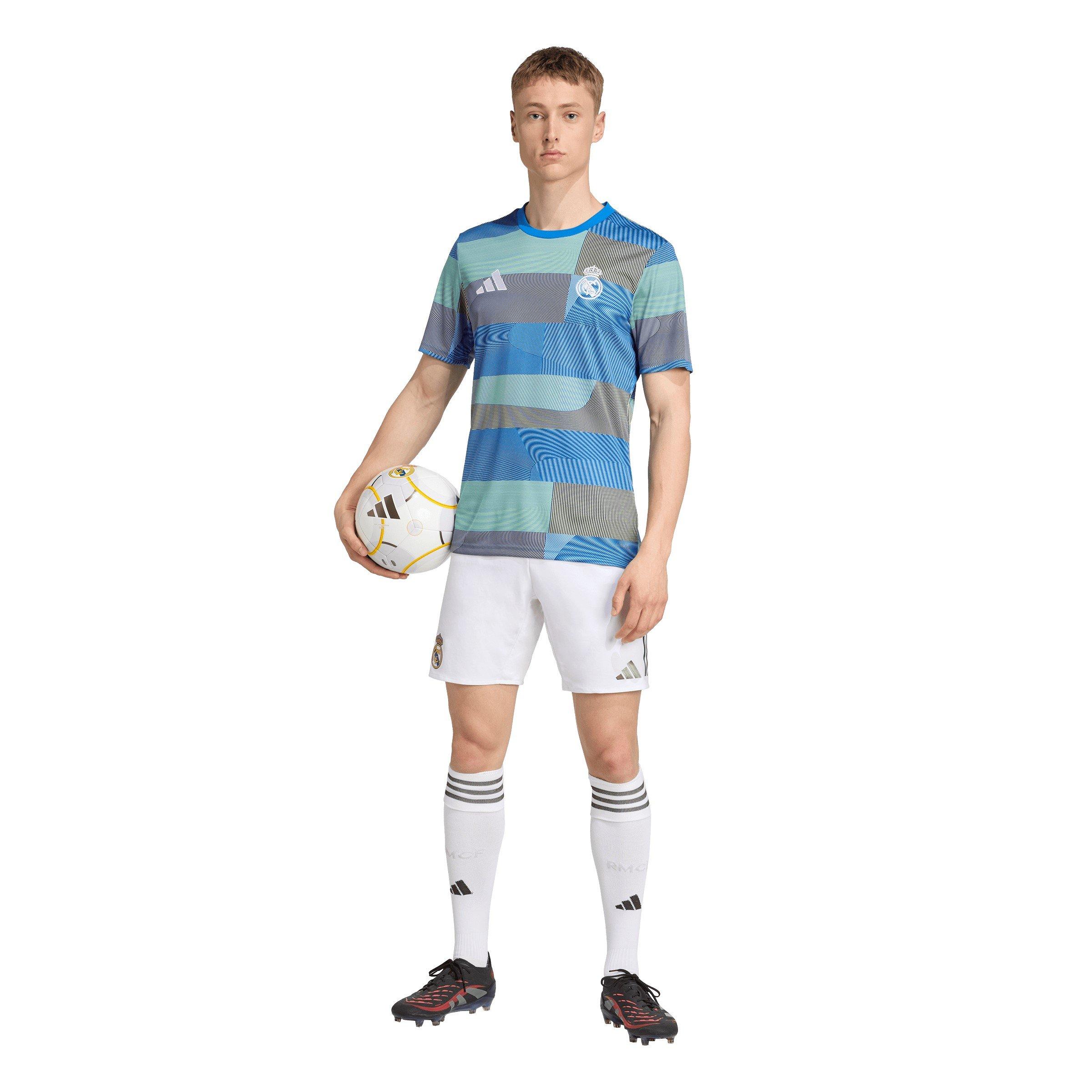 Blue - adidas - Real Madrid Pre Match Shirt 2025 2026 Adults - 7