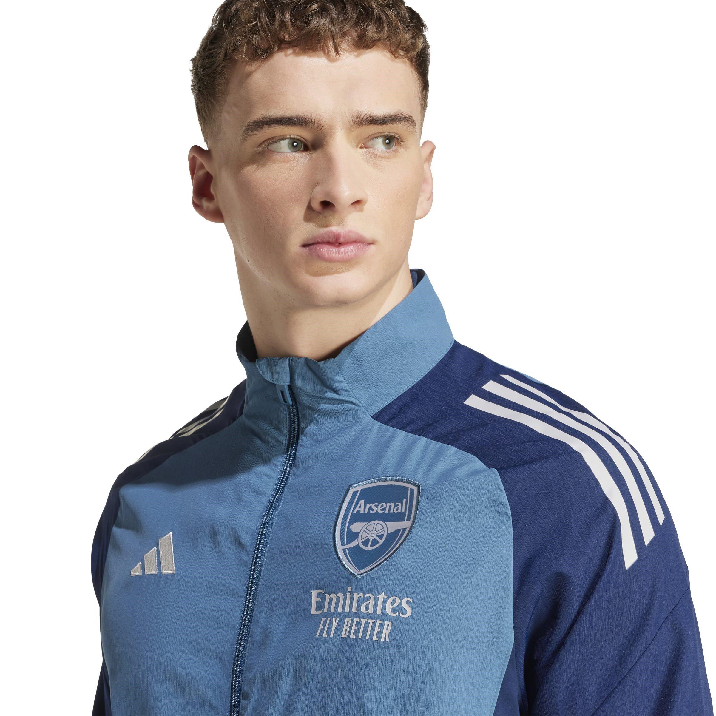 Azul - adidas - Arsenal Pre Match Tracksuit Top 2025 2026 Mens - 6