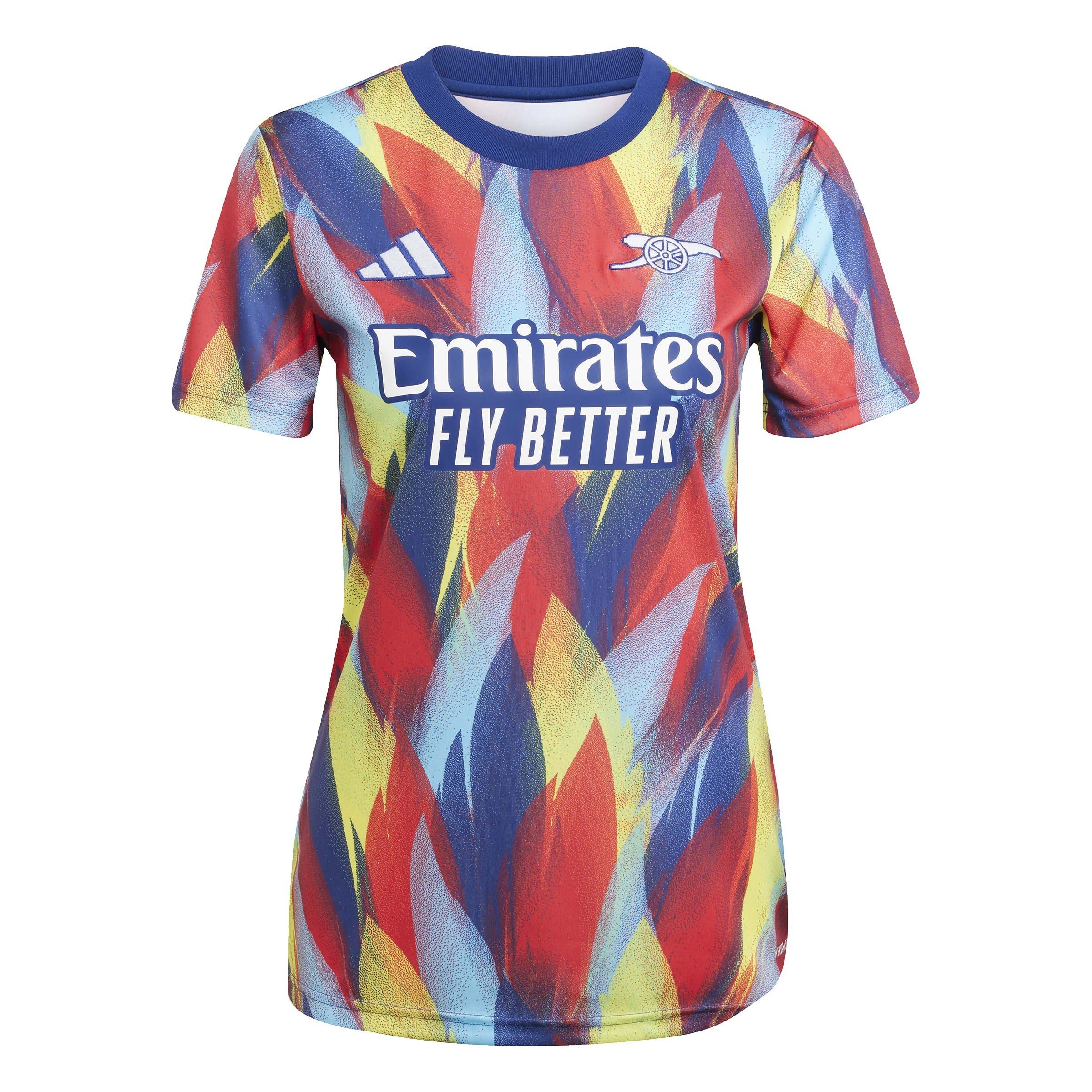 Adidas Women's Arsenal Pre-Match Shirt 2025 2026 - Blue - 8 (XS)