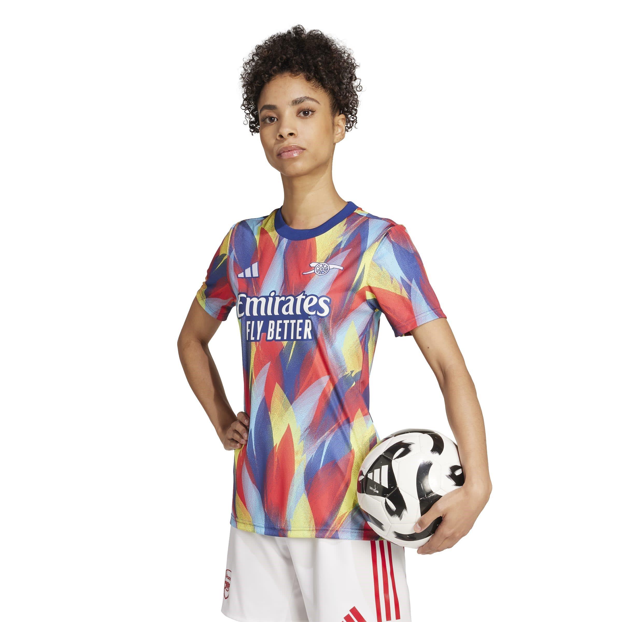 Blue - adidas - Arsenal Pre-Match Shirt 2025 2026 Womens - 3