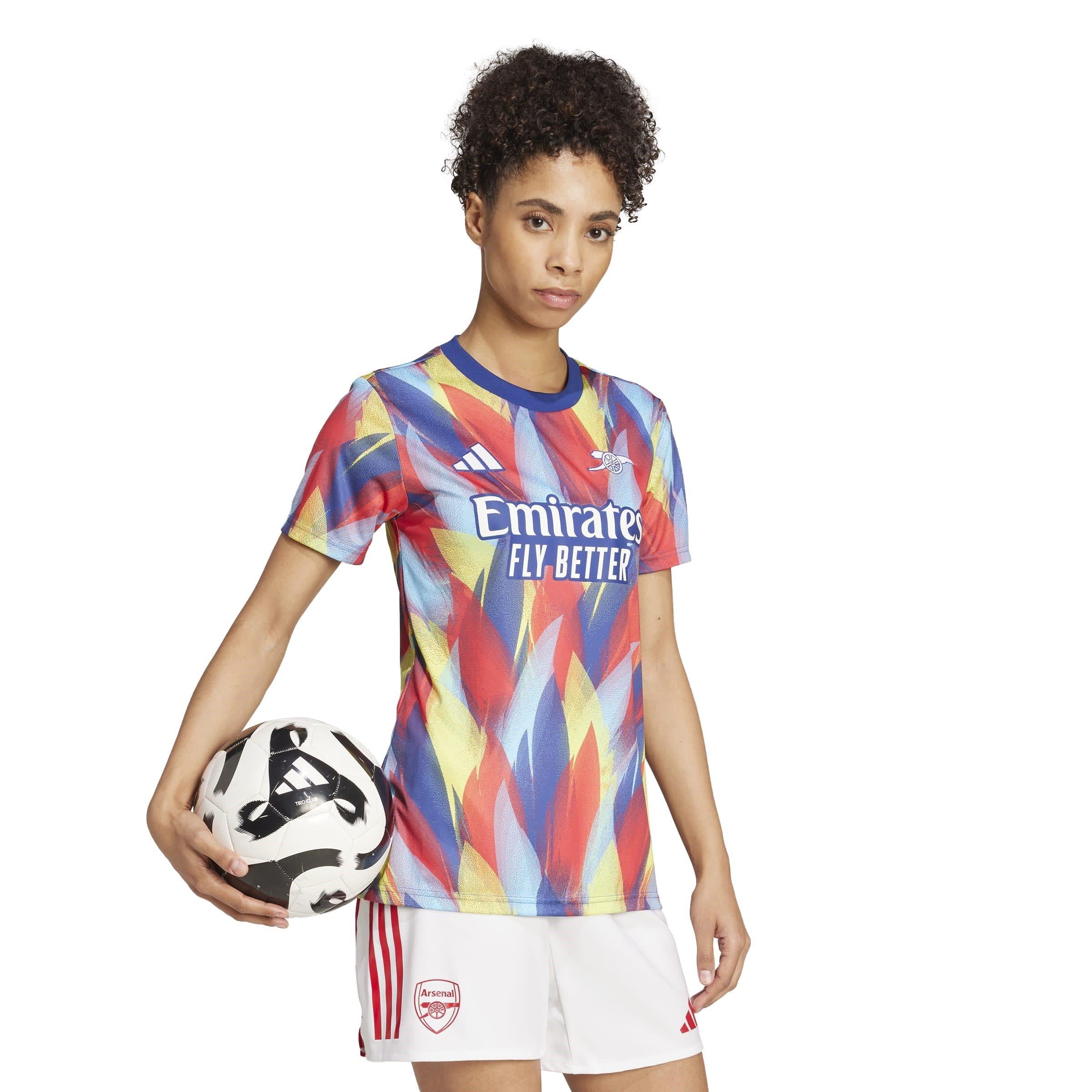 Blue - adidas - Arsenal Pre-Match Shirt 2025 2026 Womens - 7