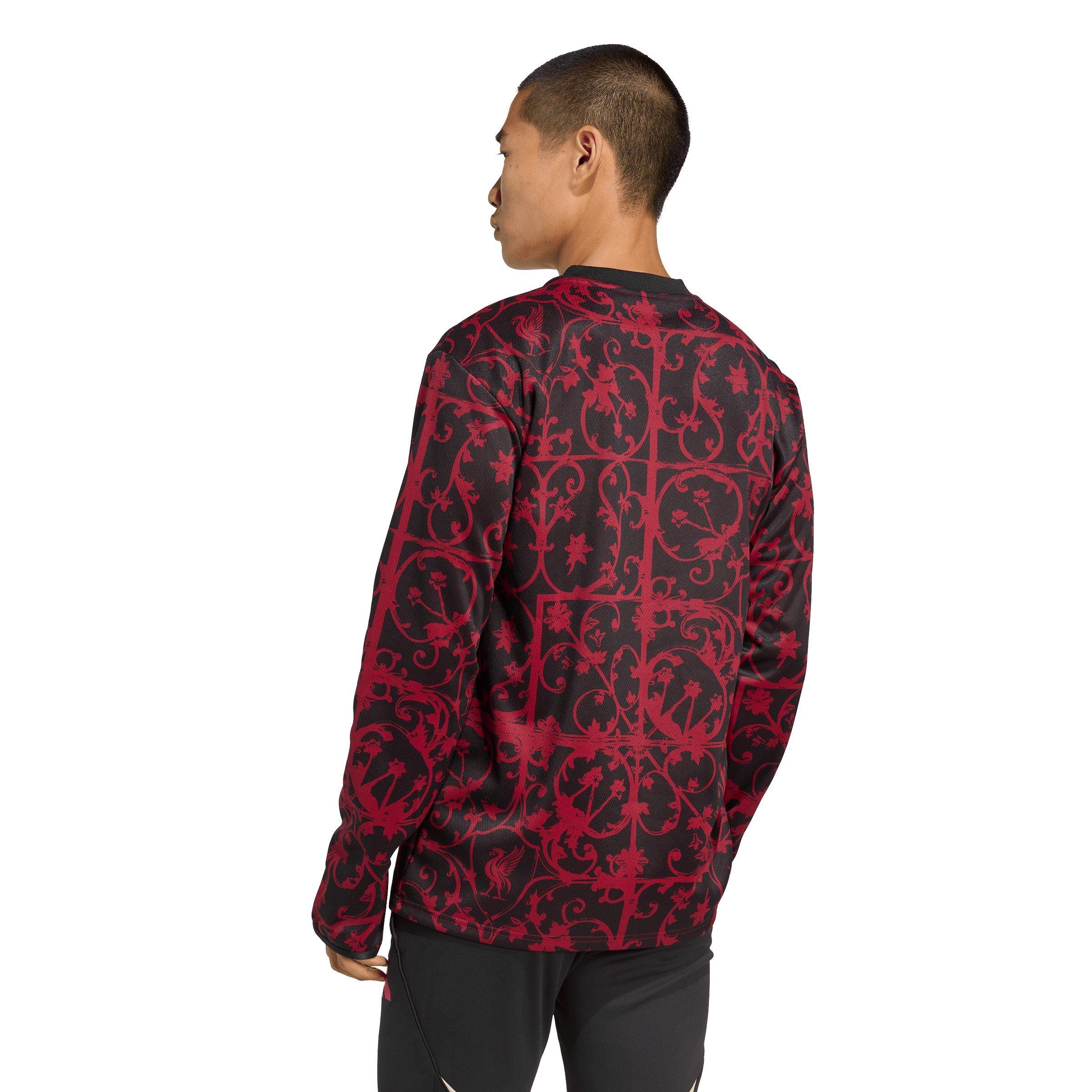 Preto - adidas - Liverpool Pre Match Drill Top 2025 2026 Adults - 3