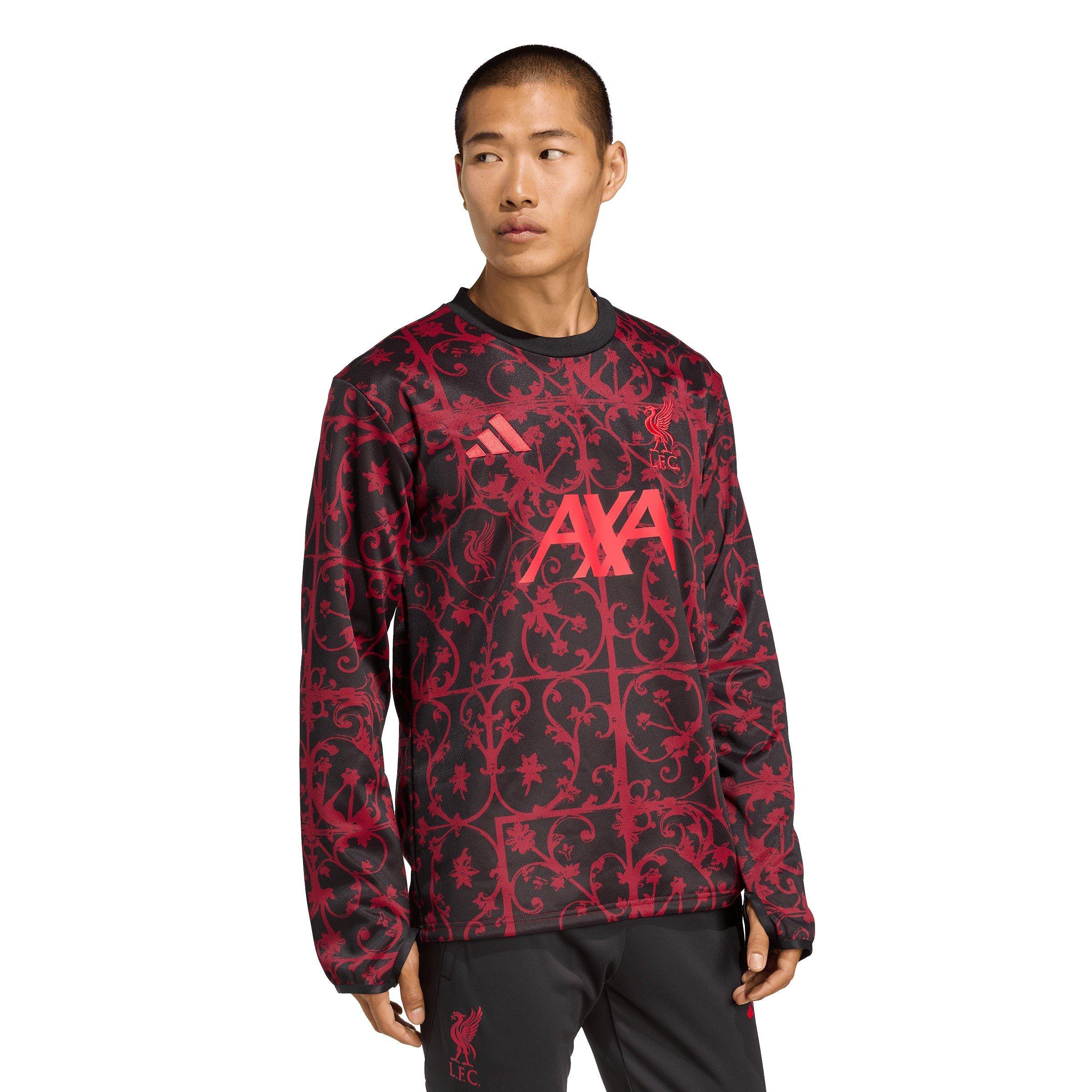 Preto - adidas - Liverpool Pre Match Drill Top 2025 2026 Adults - 4