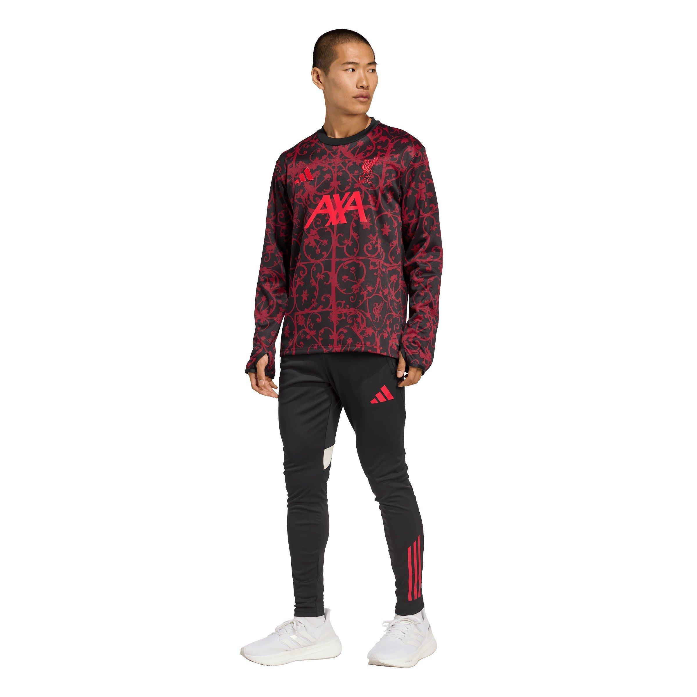 Preto - adidas - Liverpool Pre Match Drill Top 2025 2026 Adults - 7
