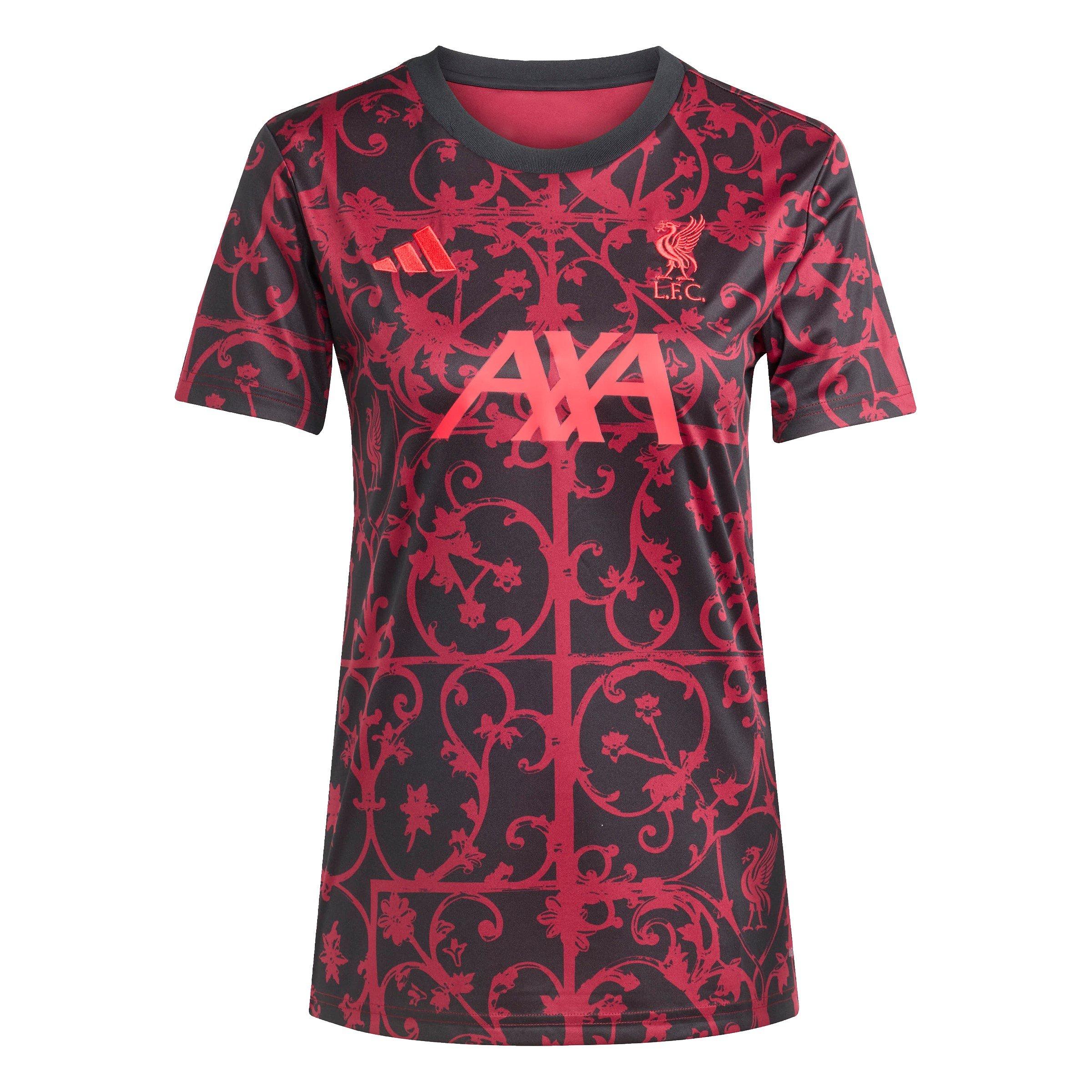 Adidas Women's Liverpool Pre Match Shirt 2025 2026 - Black - 10 (S)