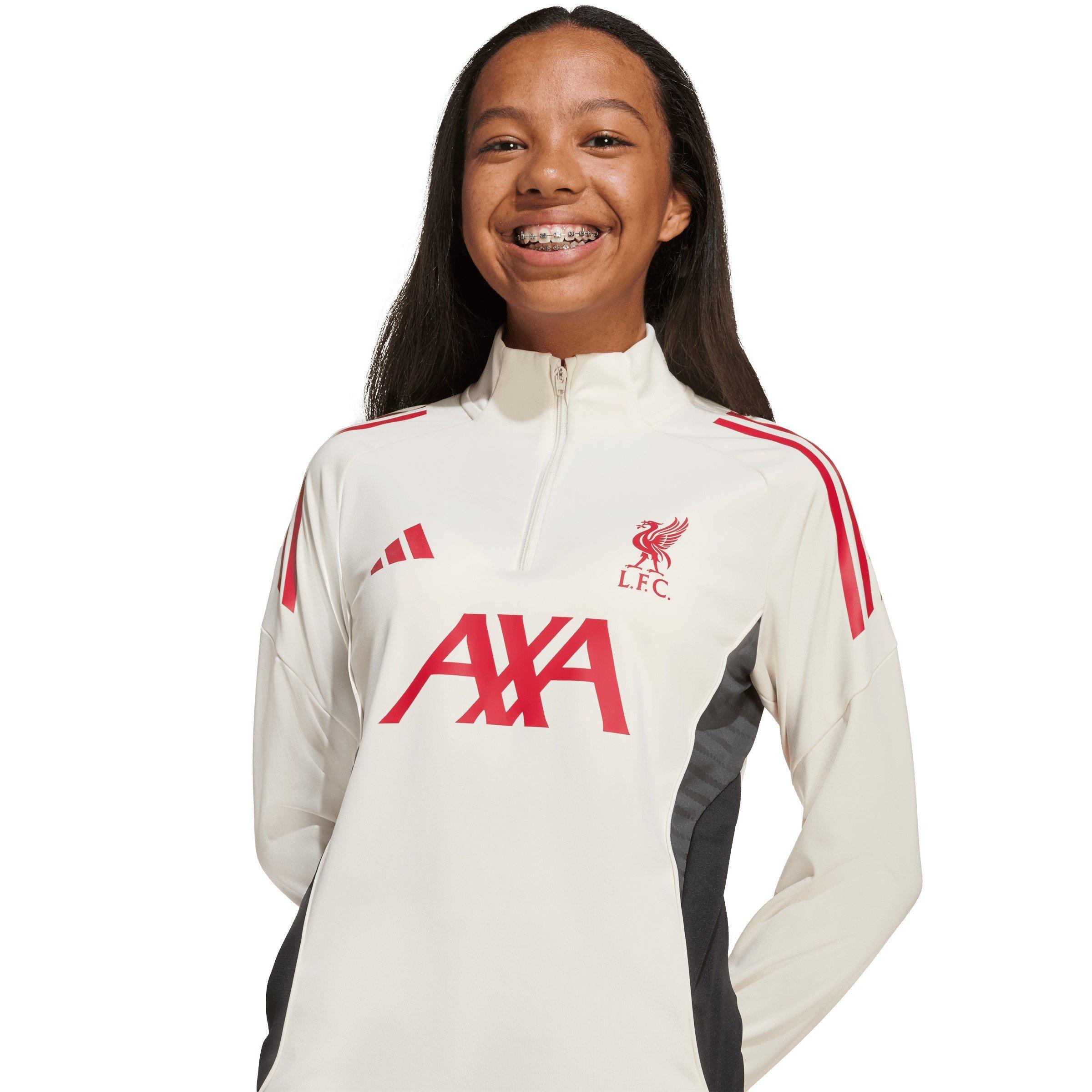 Blanc - adidas - Liverpool Training Top 2025 2026 Juniors - 6