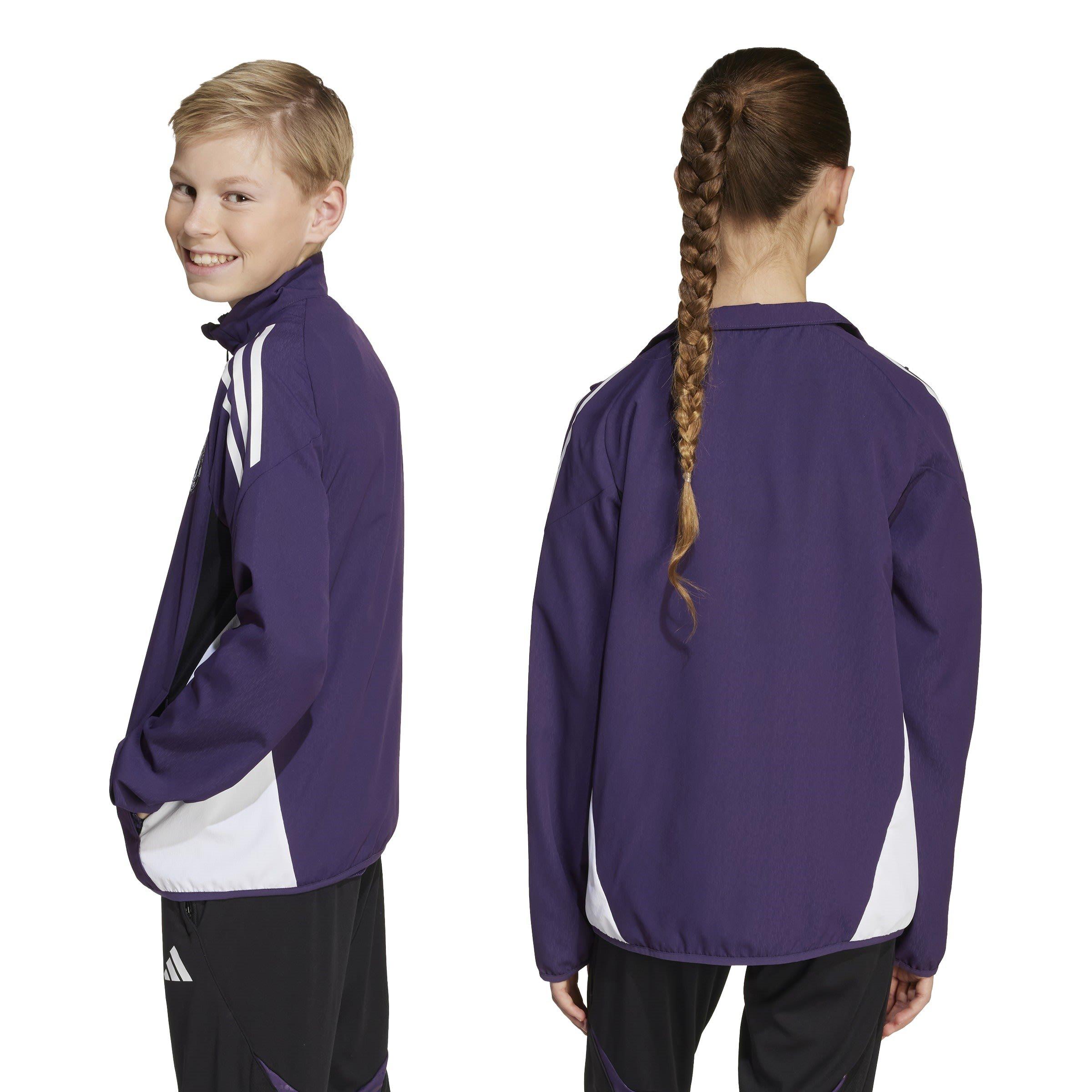 Rot - adidas - Manchester United Pre Match Jacket 2025 2026 Juniors - 3