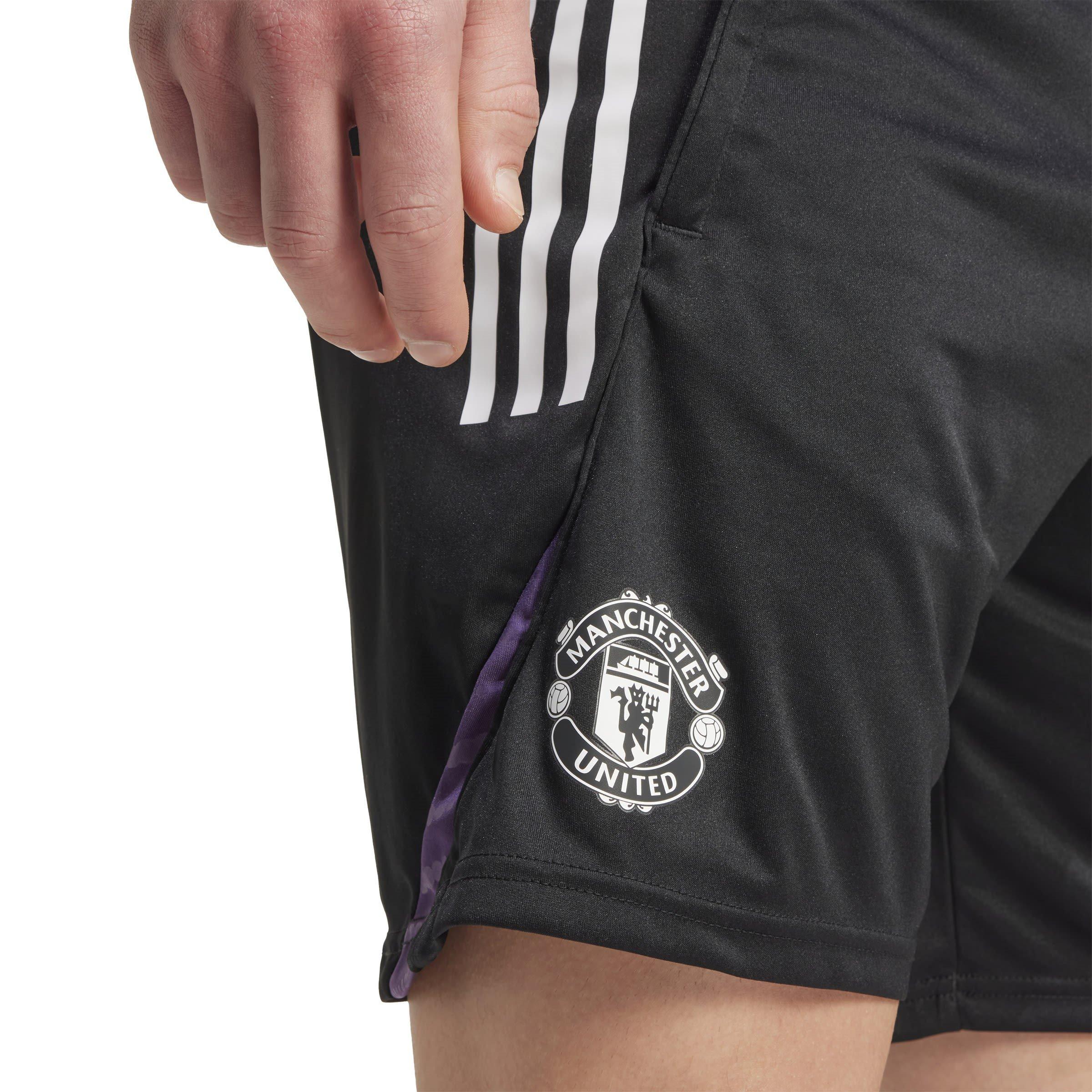 Black - adidas - Manchester United Training Shorts 2025 2026 Mens - 5