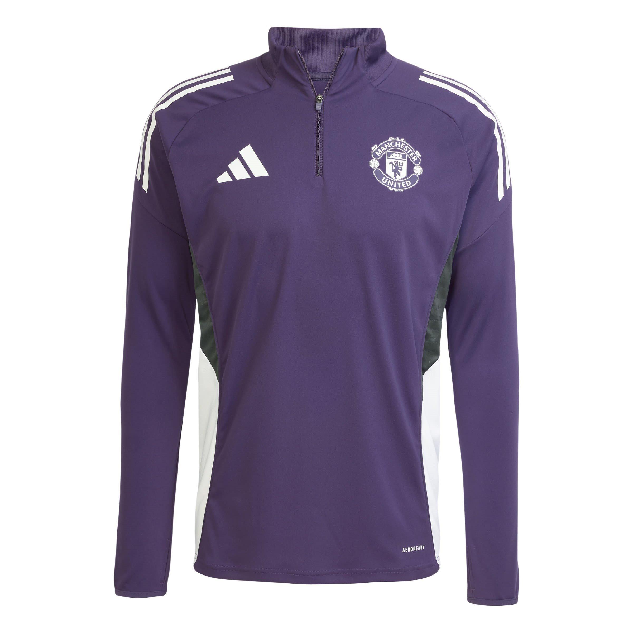 Adidas Men's Manchester United Training Top 2025 2026 - Purple - 2XL