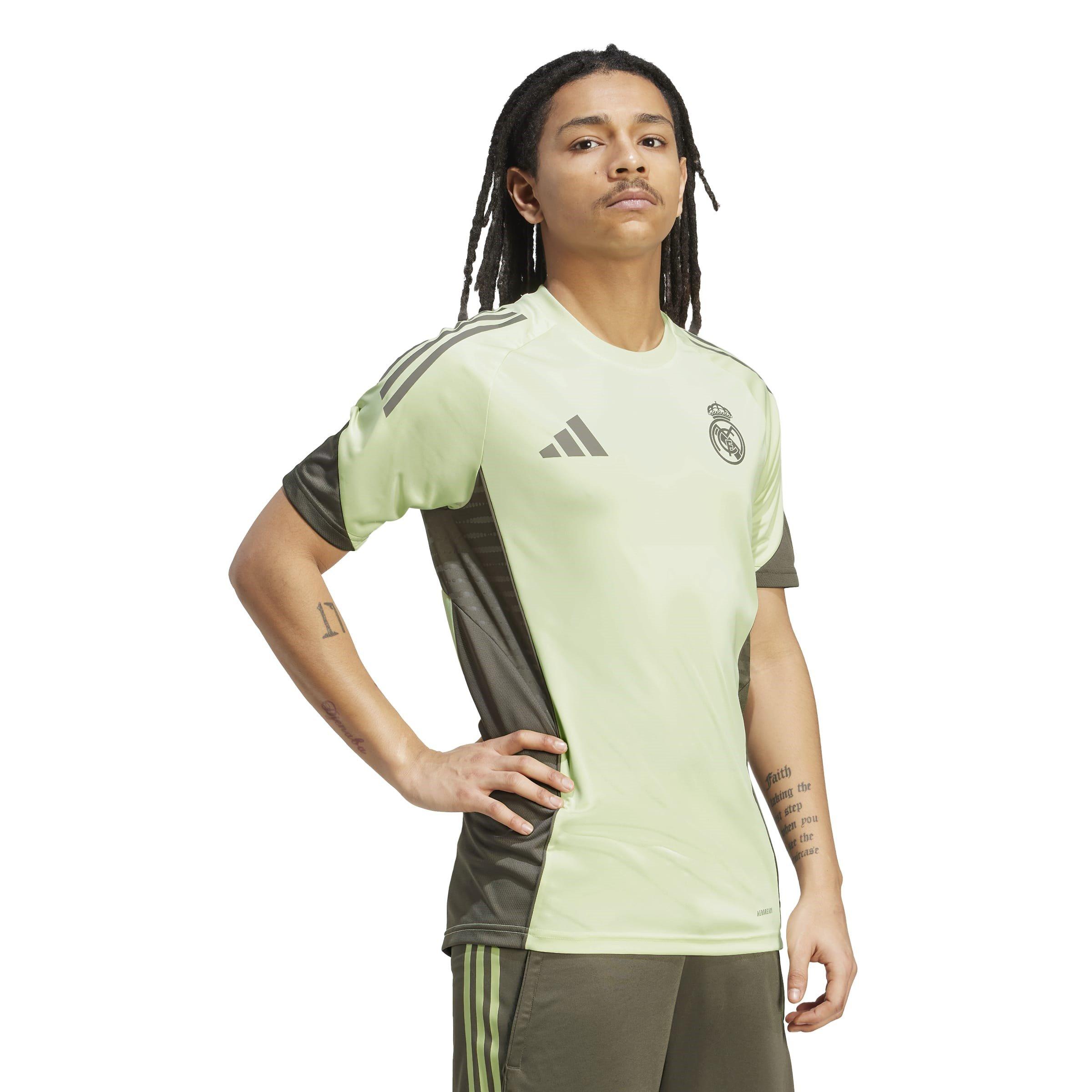 Green - adidas - Real Madrid Tiro 2025 Training Shirt Adults - 7