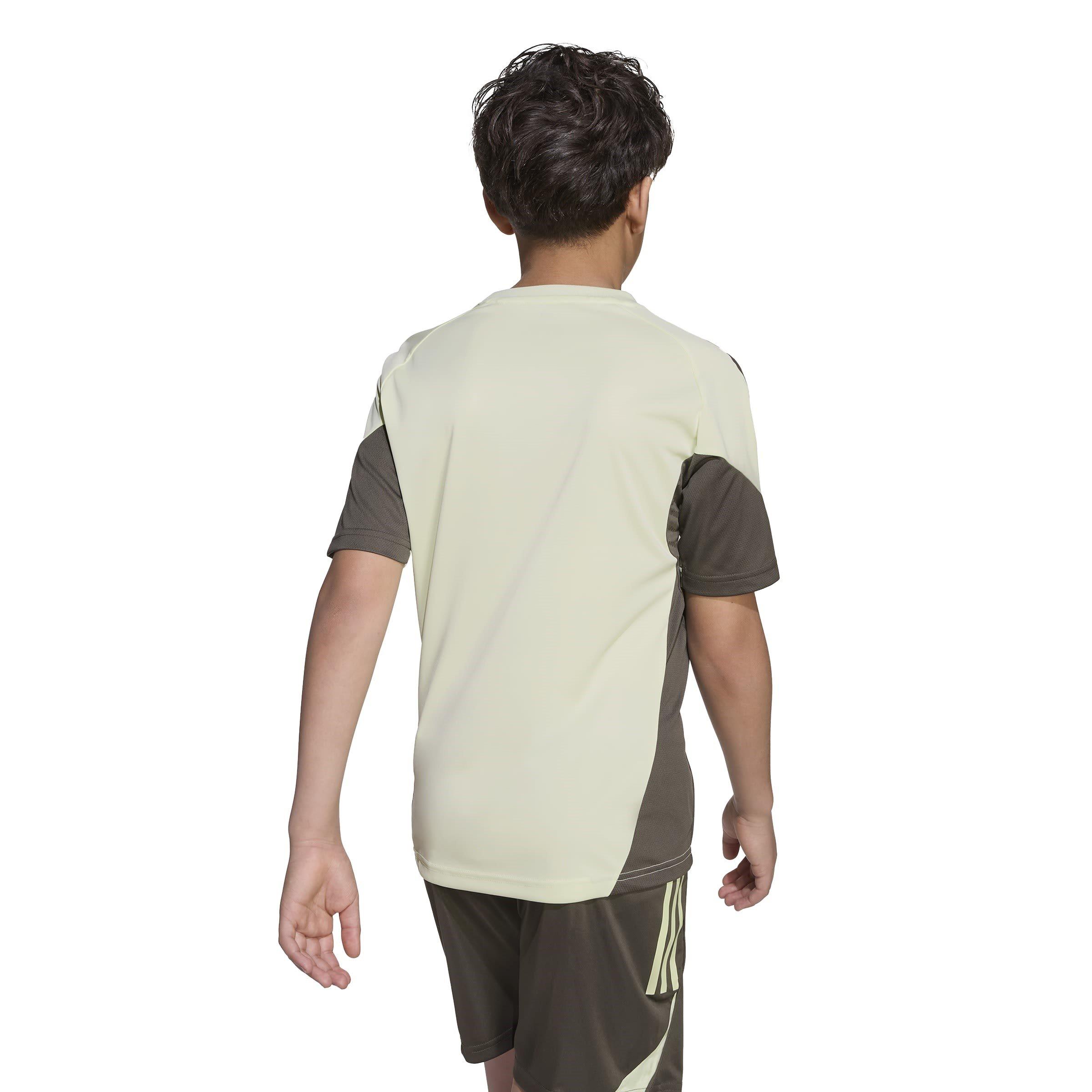 adidas Kids Real Madrid Tiro 25 Competition Jersey Almost Lime — foto 5