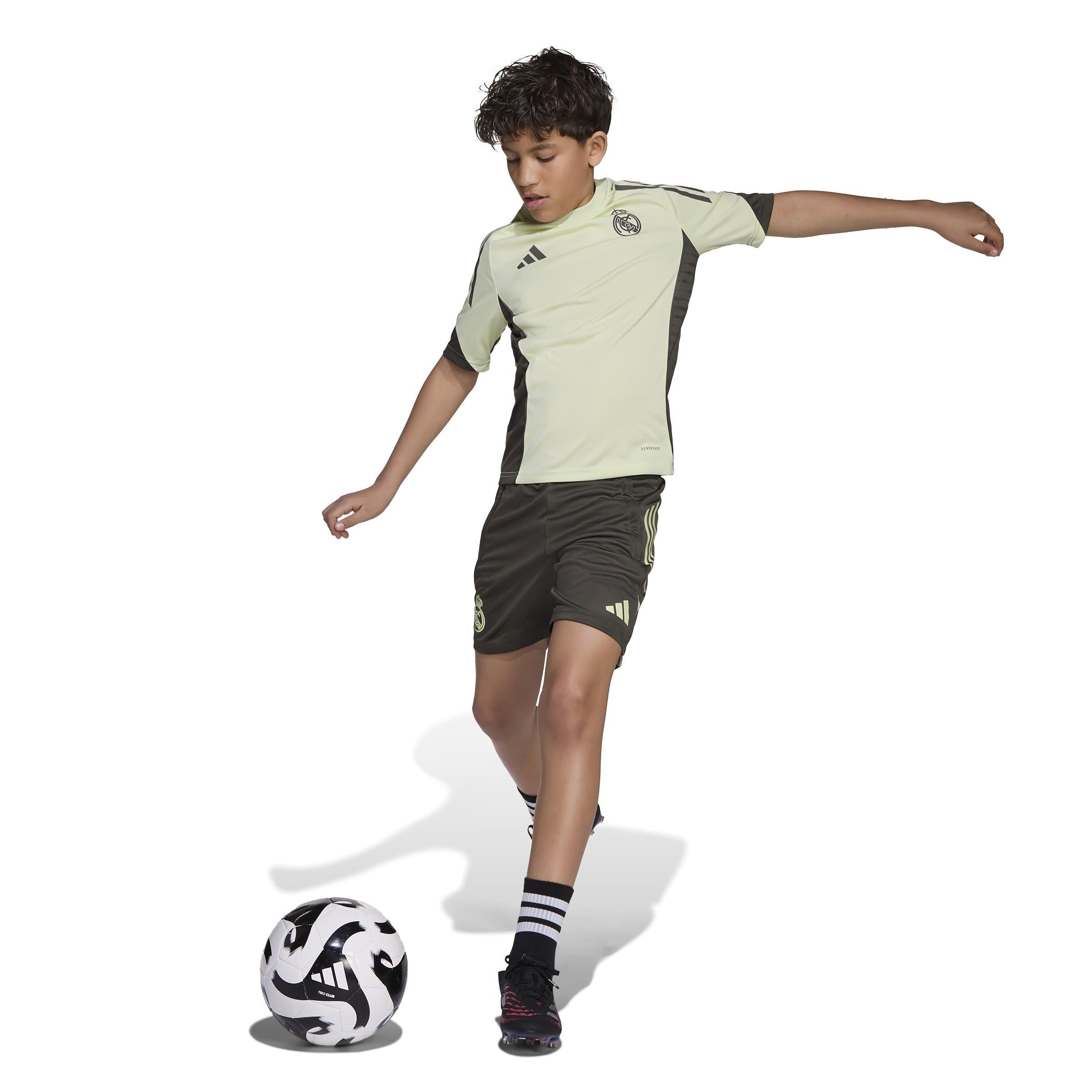 adidas Kids Real Madrid Tiro 25 Competition Jersey Almost Lime — foto 6