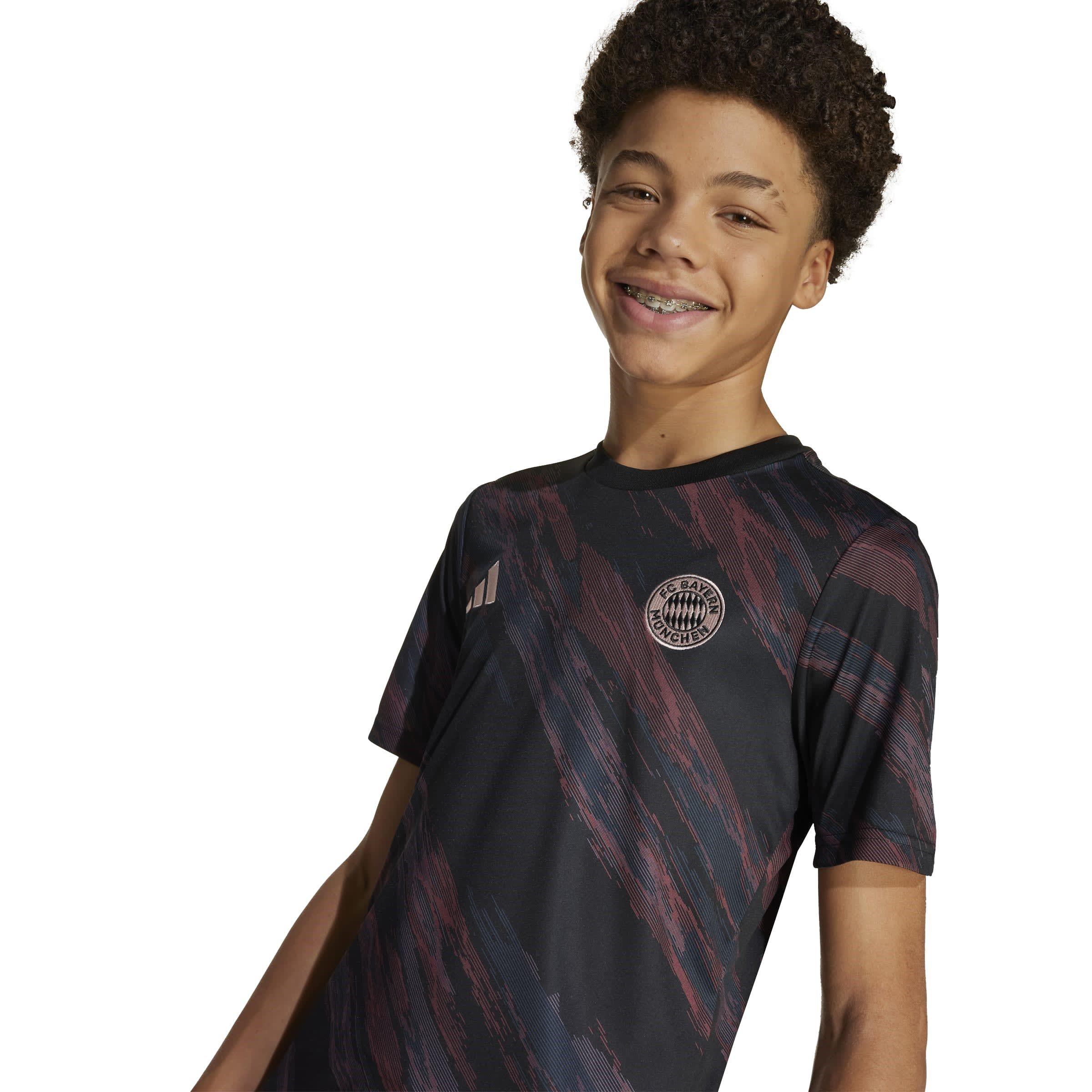 Zwart - adidas - Bayern Pre Match Shirt 2025 2026 Juniors - 9