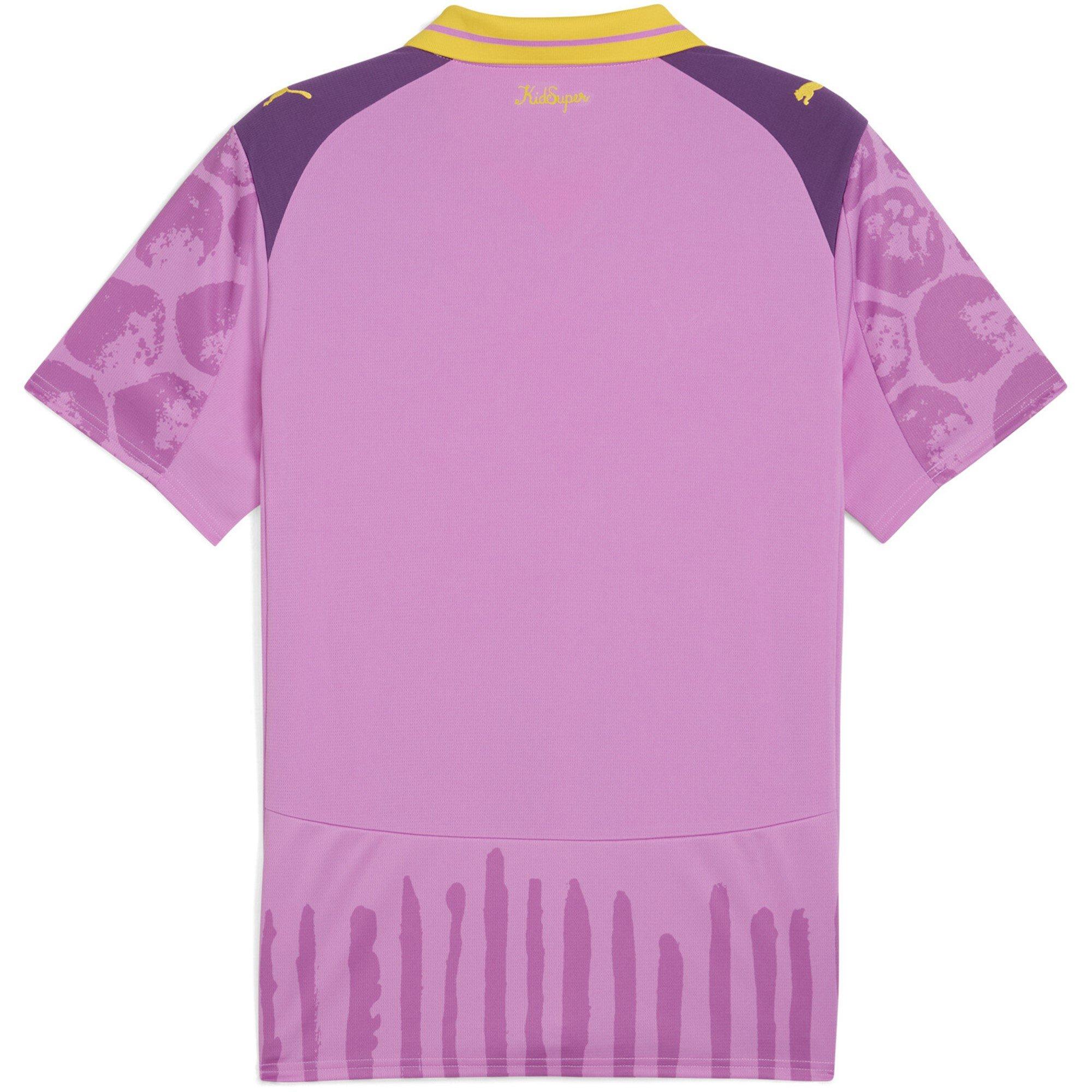 Mauve/Yellow - Puma - x KidsSuper Borussia Dortmund Third Shirt 2025 2026 Adults - 2