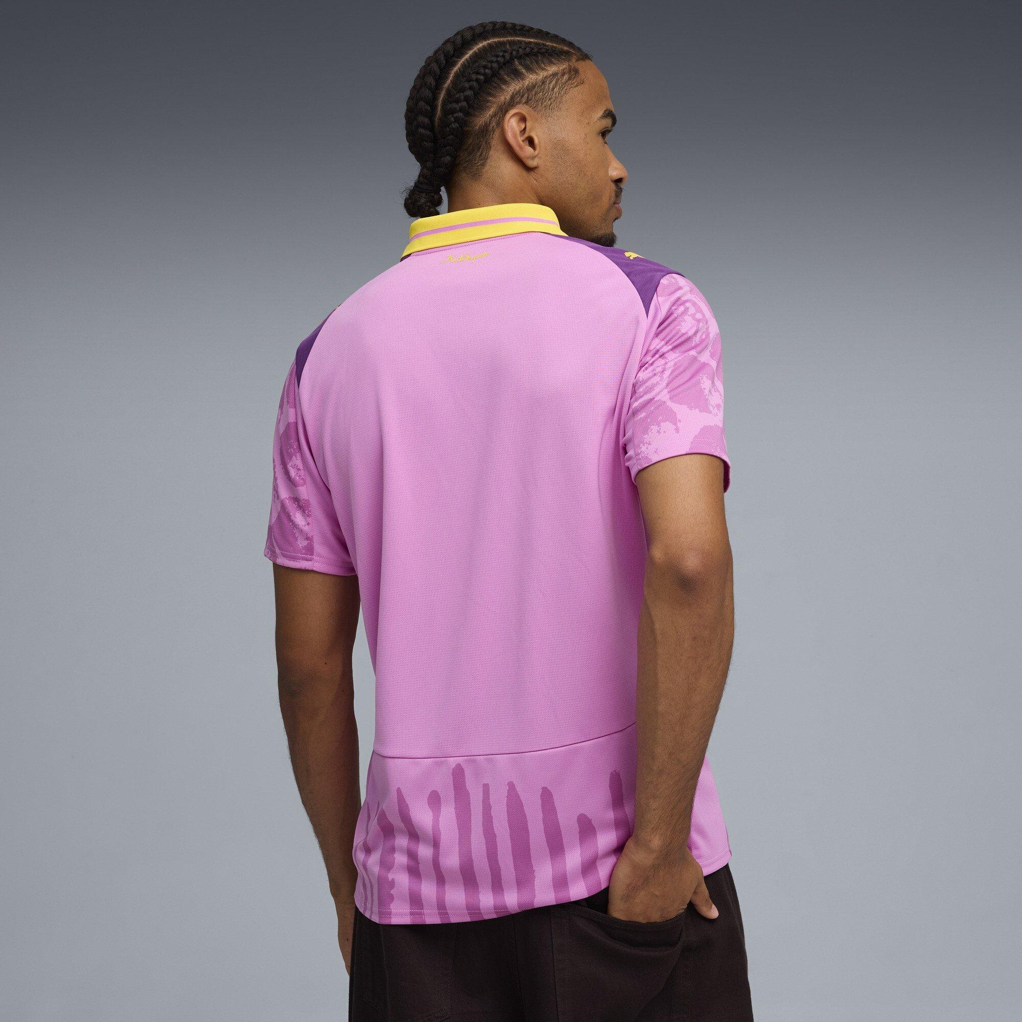 Mauve/Yellow - Puma - x KidsSuper Borussia Dortmund Third Shirt 2025 2026 Adults - 4