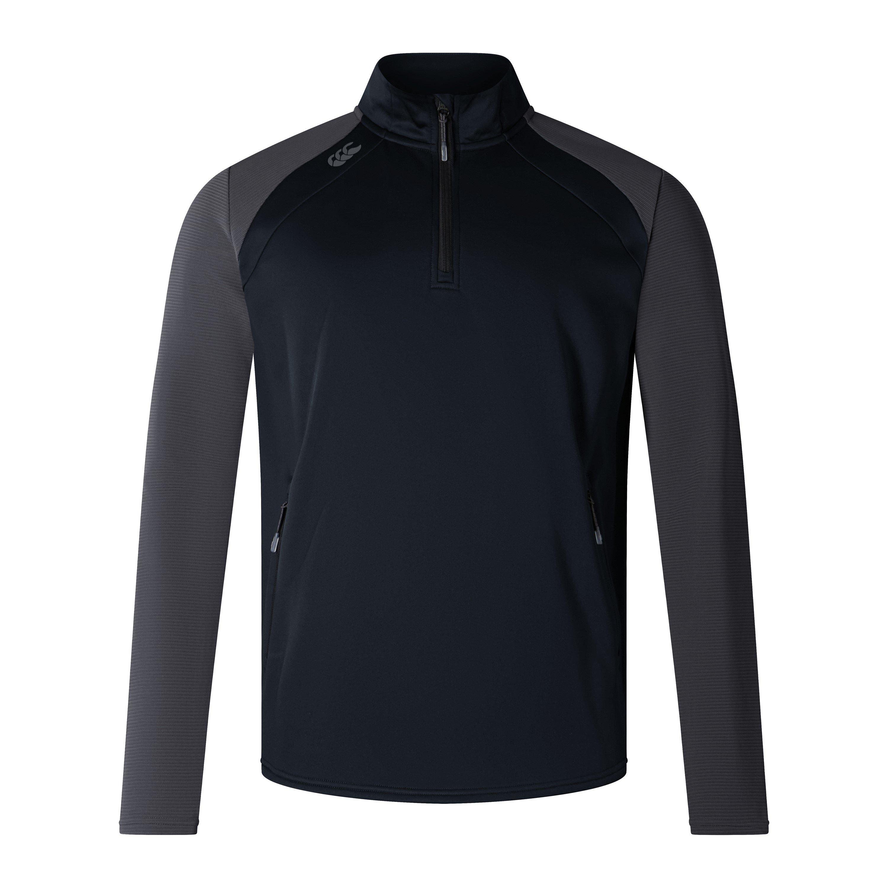 Canterbury Men's Elite Weather-Resistant Performance Rugby Jacket - Black - S