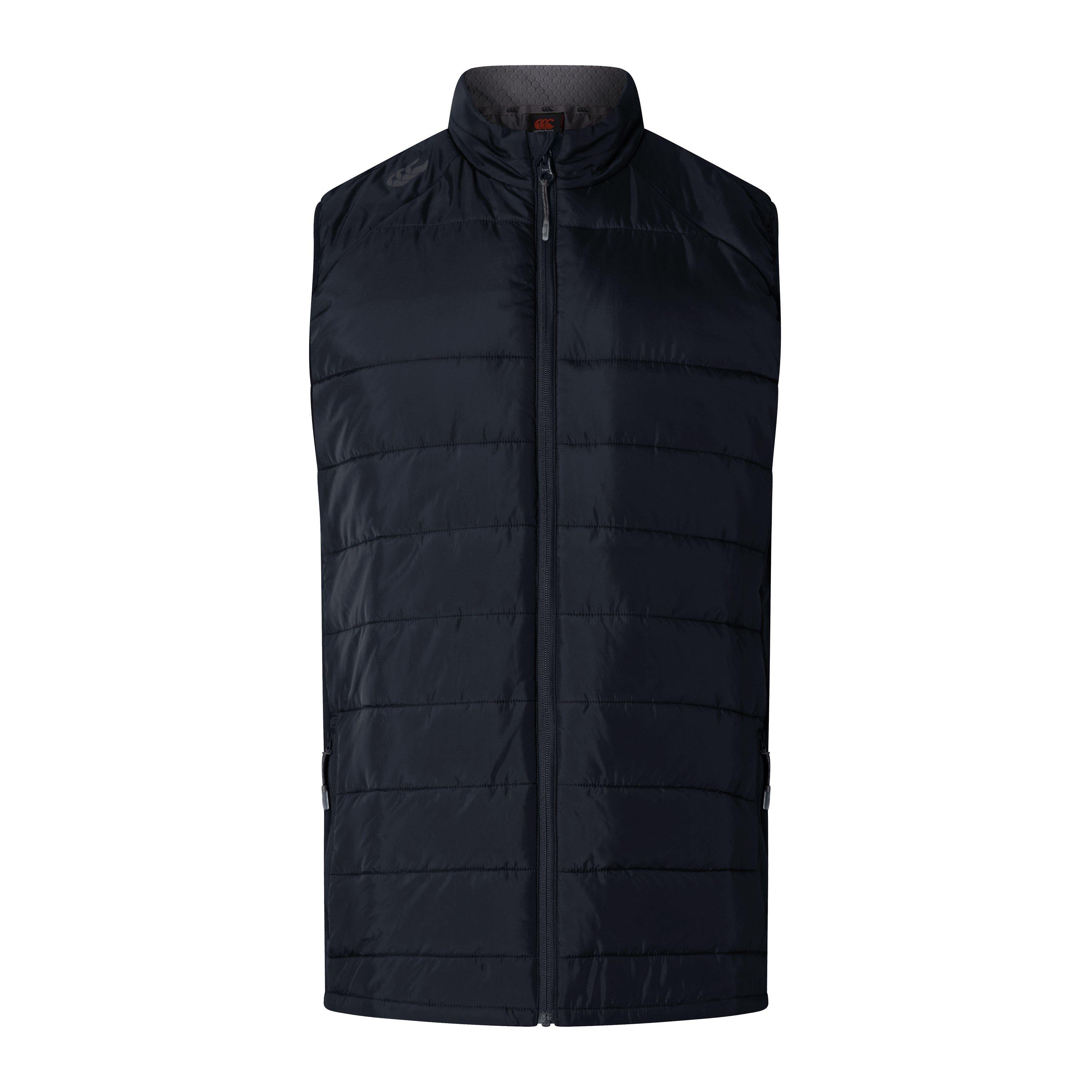 Black - Canterbury - Men's Elite Microlight Water-Resistant Lightweight Performance Rugby Jacket - 1