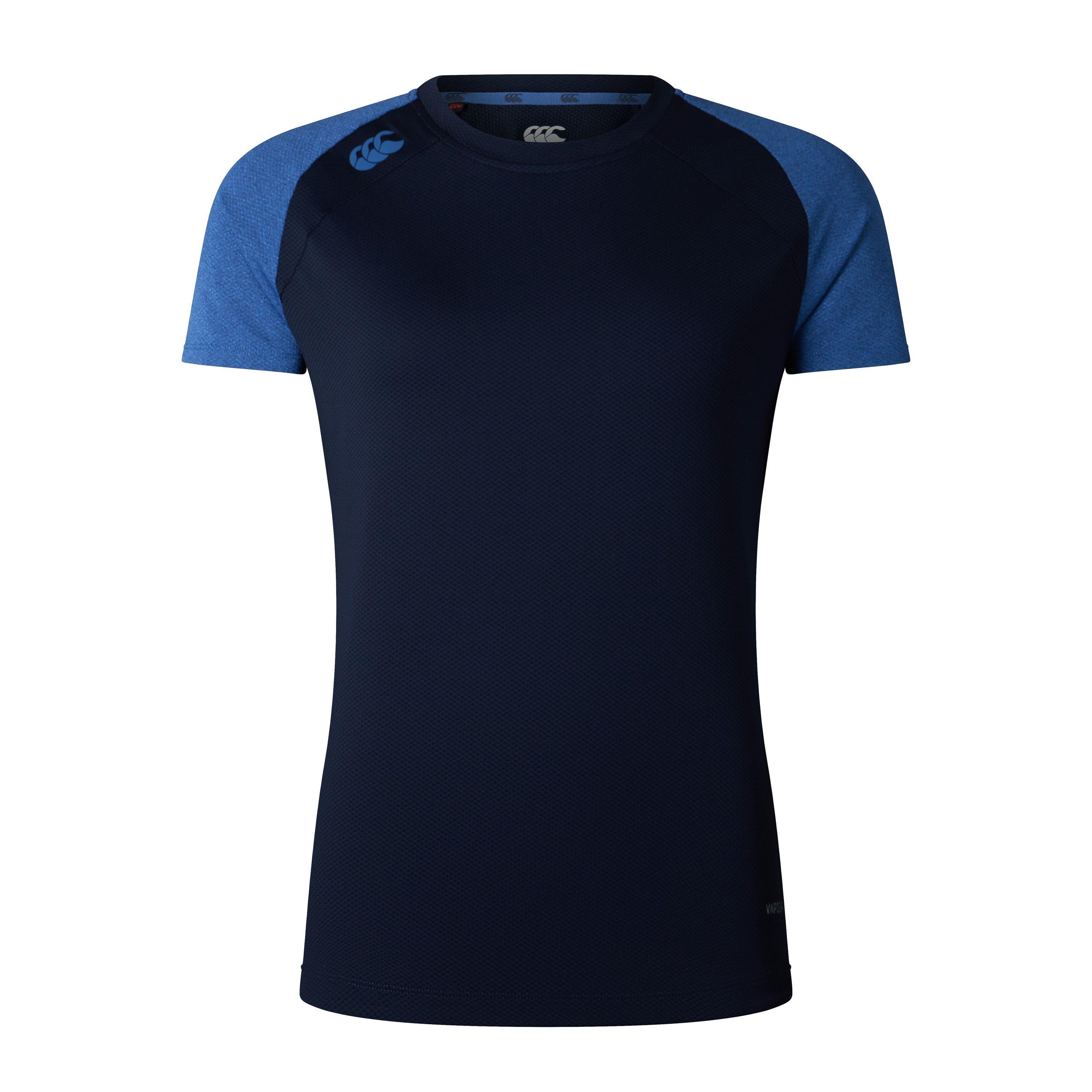 Azul Marino/Jaspeado - Canterbury - Women's Elite Training Short-Sleeve Performance T-Shirt - 1