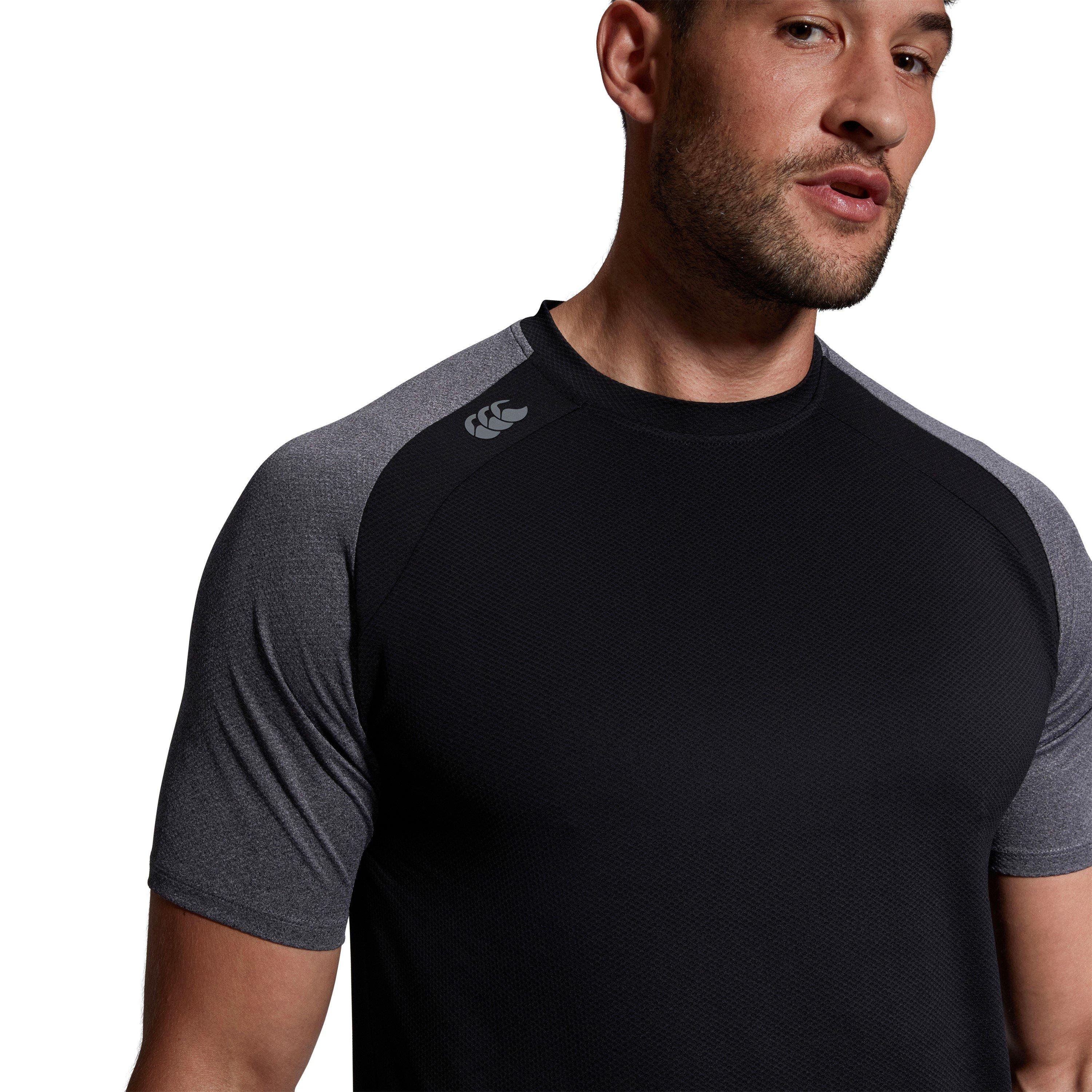 Schwarz/Marl - Canterbury - Elite Training Short-Sleeve Performance T-Shirt - 7