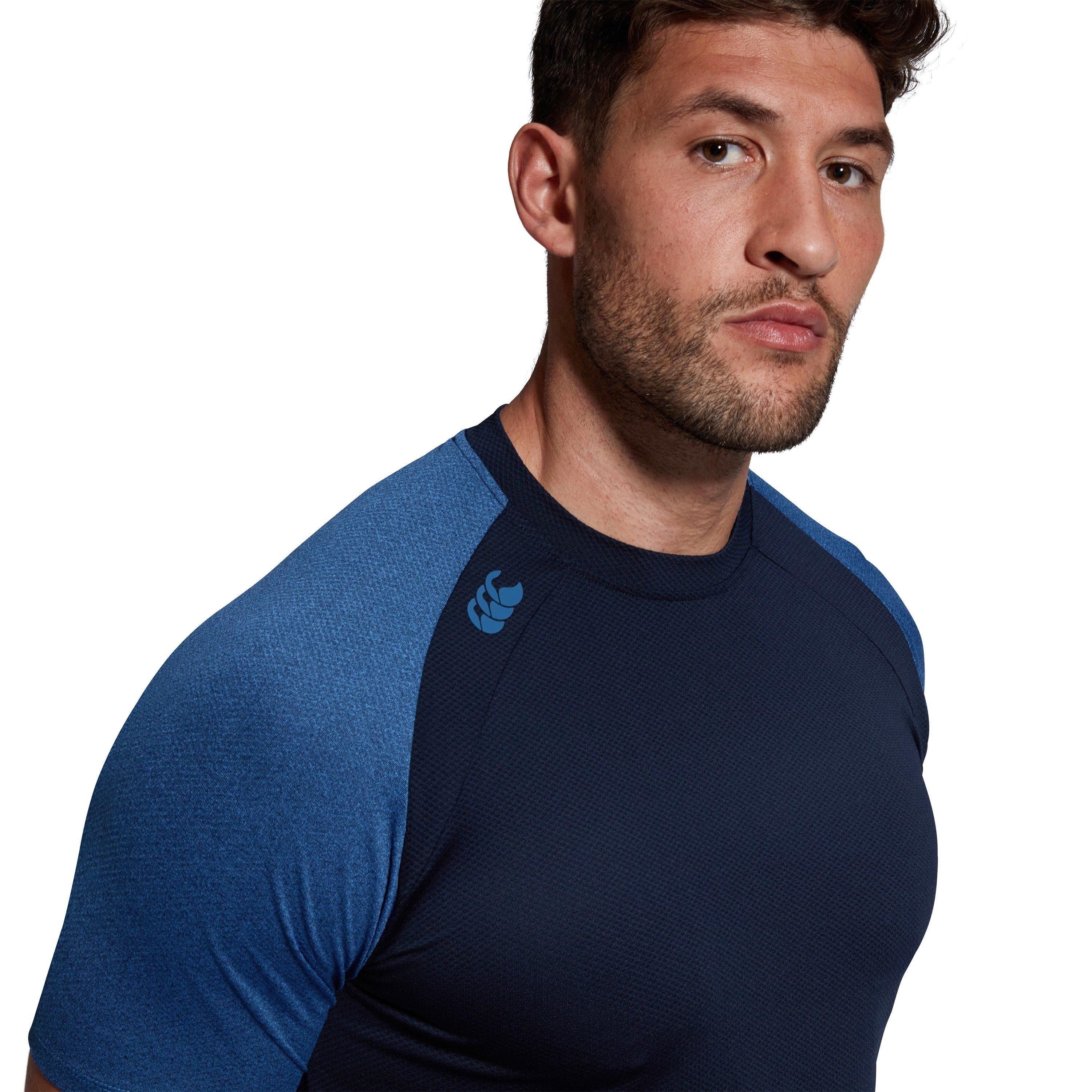 Navy/Marl - Canterbury - Men's Elite Training Short-Sleeve Performance T-Shirt - 5